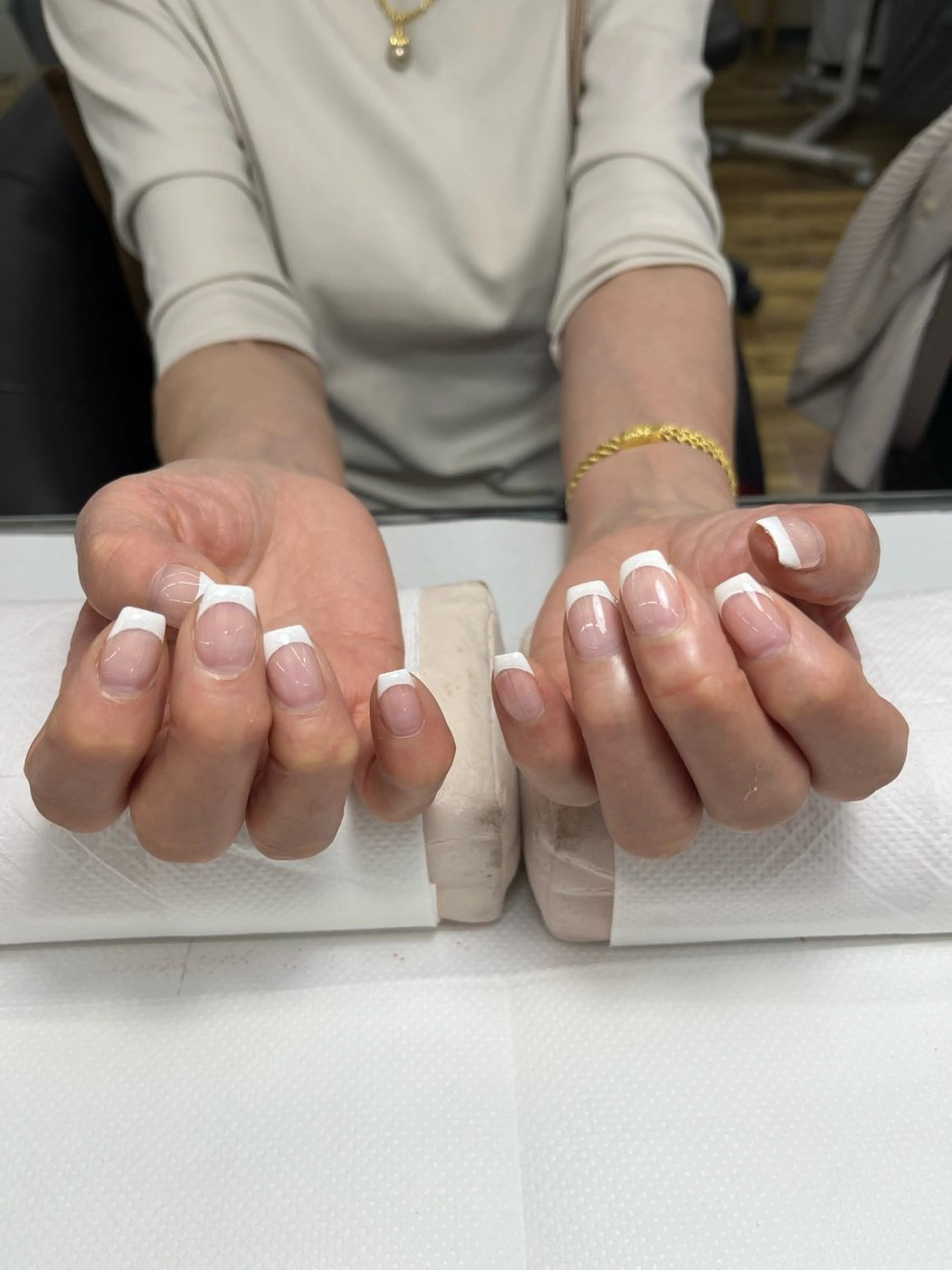 ネイル フレンチネイル ハンドネイル yamazoe 【MAXKELLY】のネイルデザイン