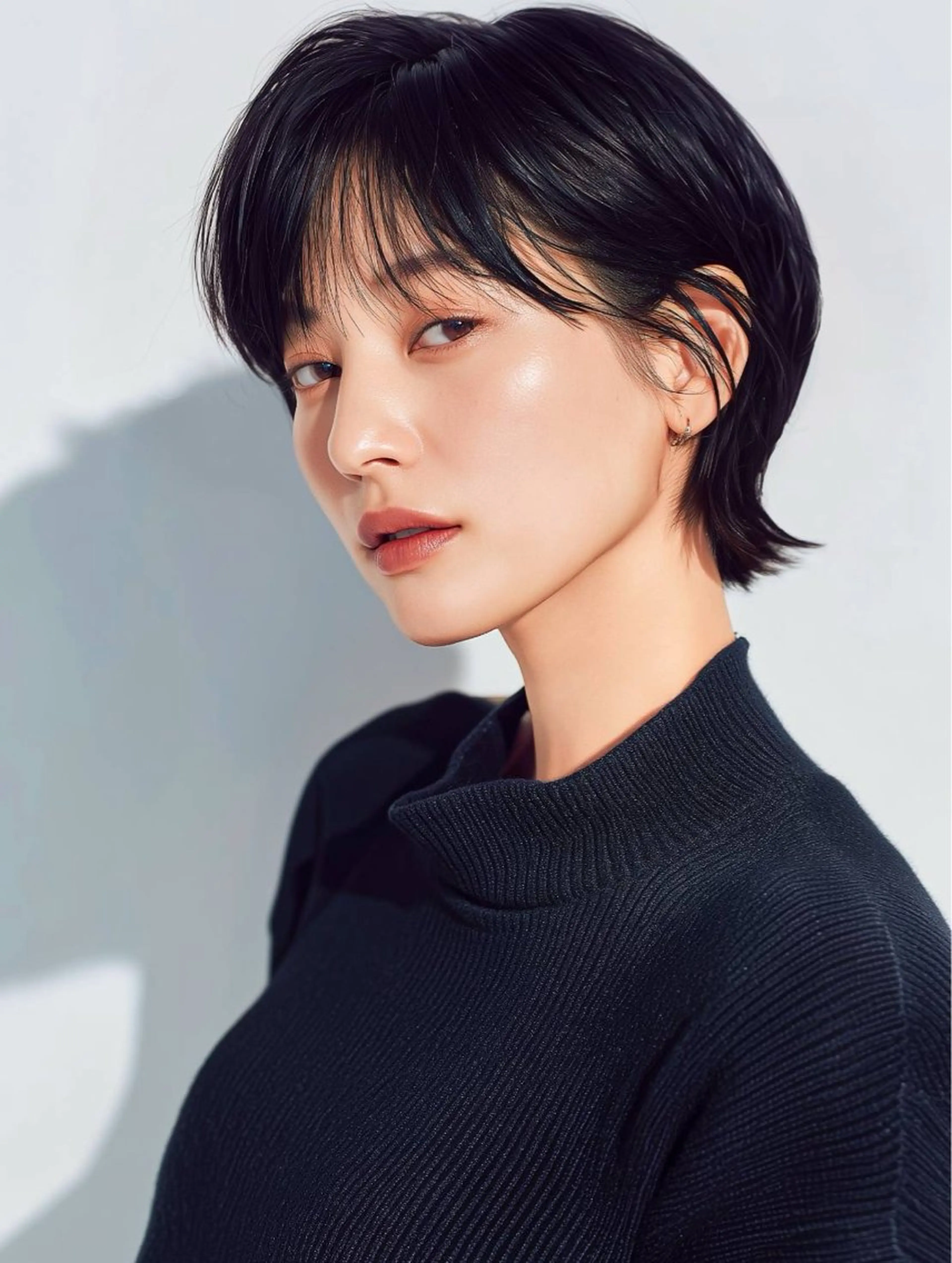 ショート ショートヘア 外ハネヘア LOVEST Rihoのヘアスタイル