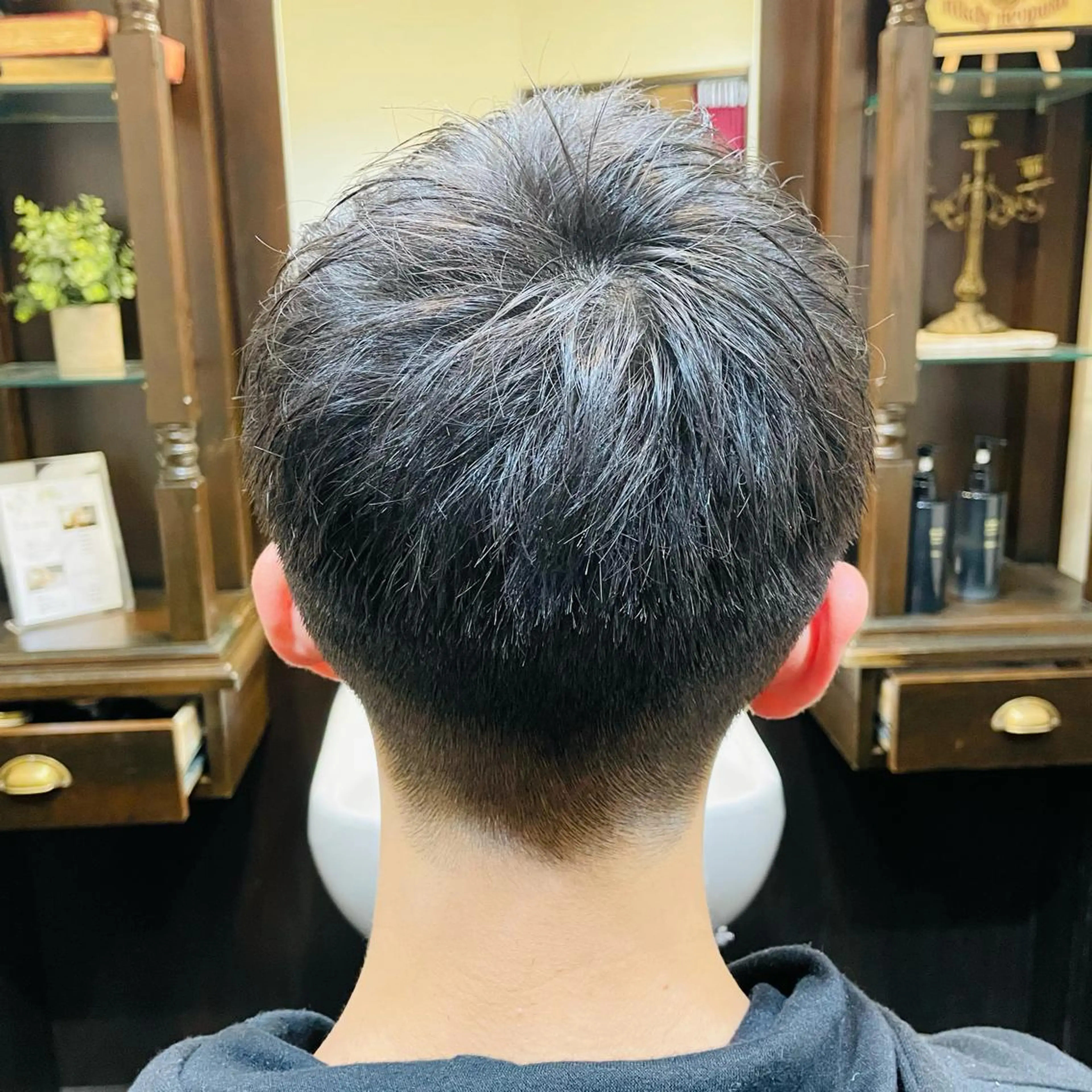ショート メンズ premium barber表参道店所属・新田 梨乃のヘアスタイル