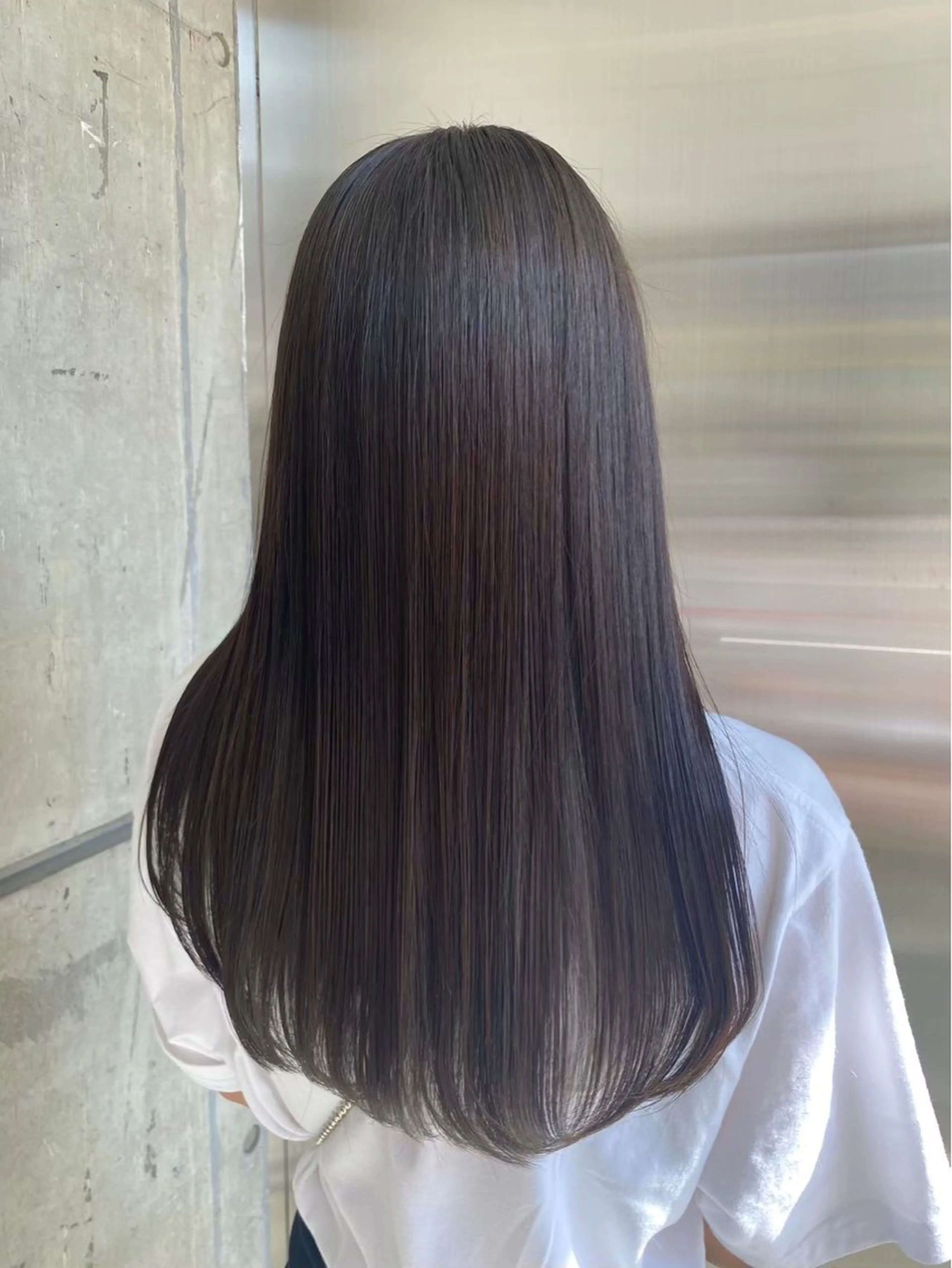 ロング カラー sawaka🪽うる 艶カラー/レイヤーのヘアスタイル