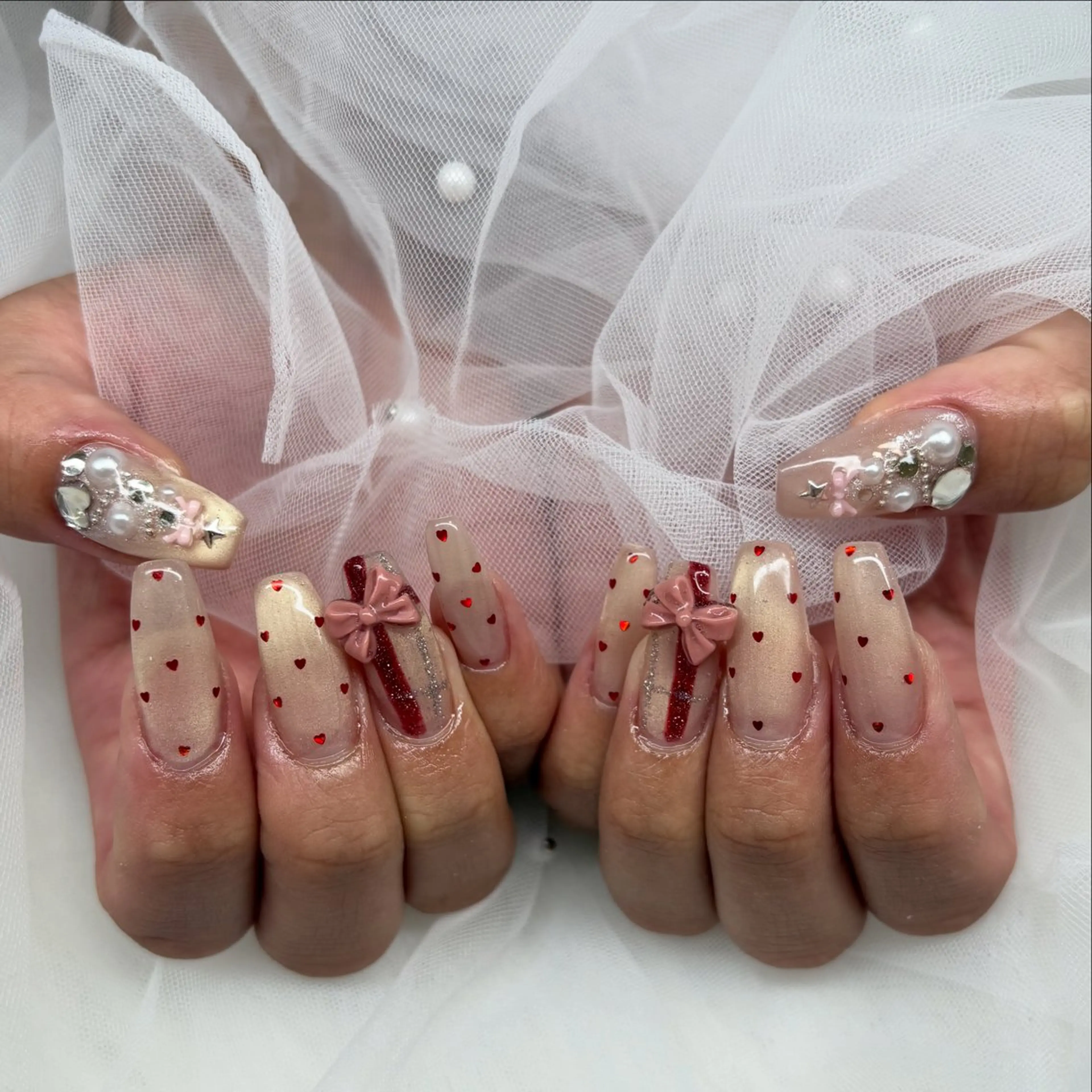 ネイル 冬ネイル クリスマス ハンドネイル NAILSALON ViViのネイルデザイン