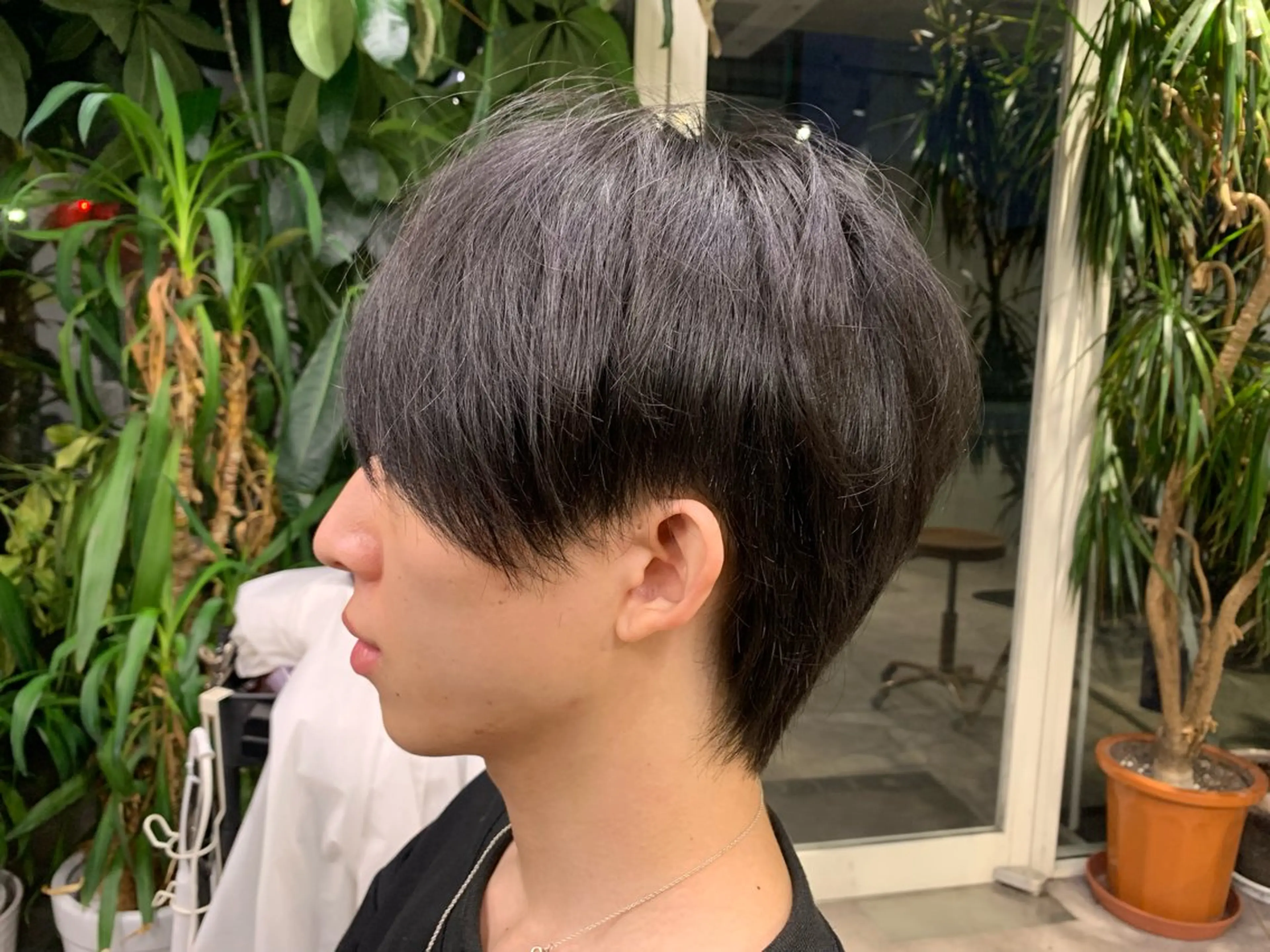 ショート メンズパーマ shell 宮下のヘアスタイル