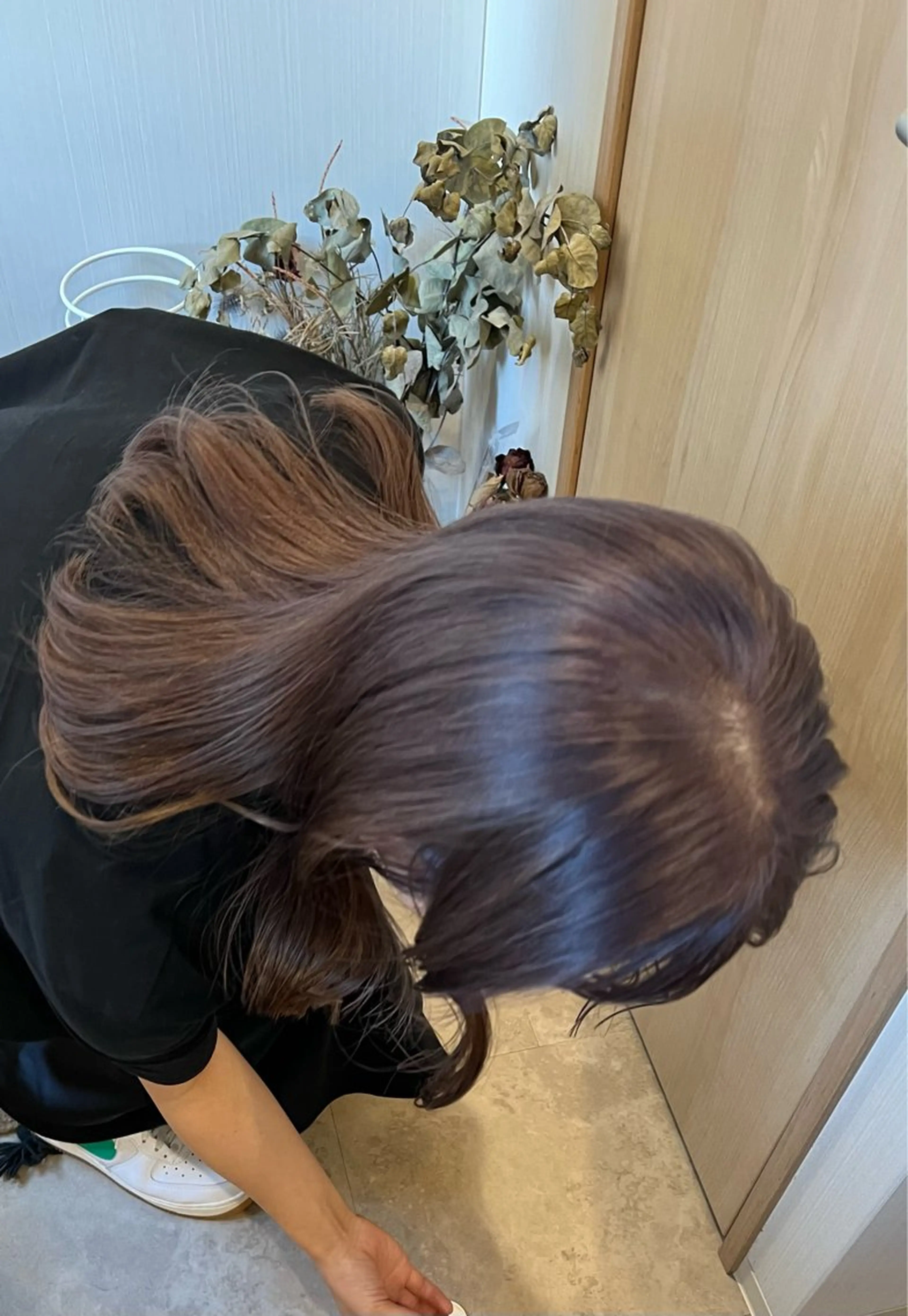 セミロング カラー カット ヘアカラー トリートメント トレンドと似合わせ/ マンツーマン/西上楓のヘアスタイル