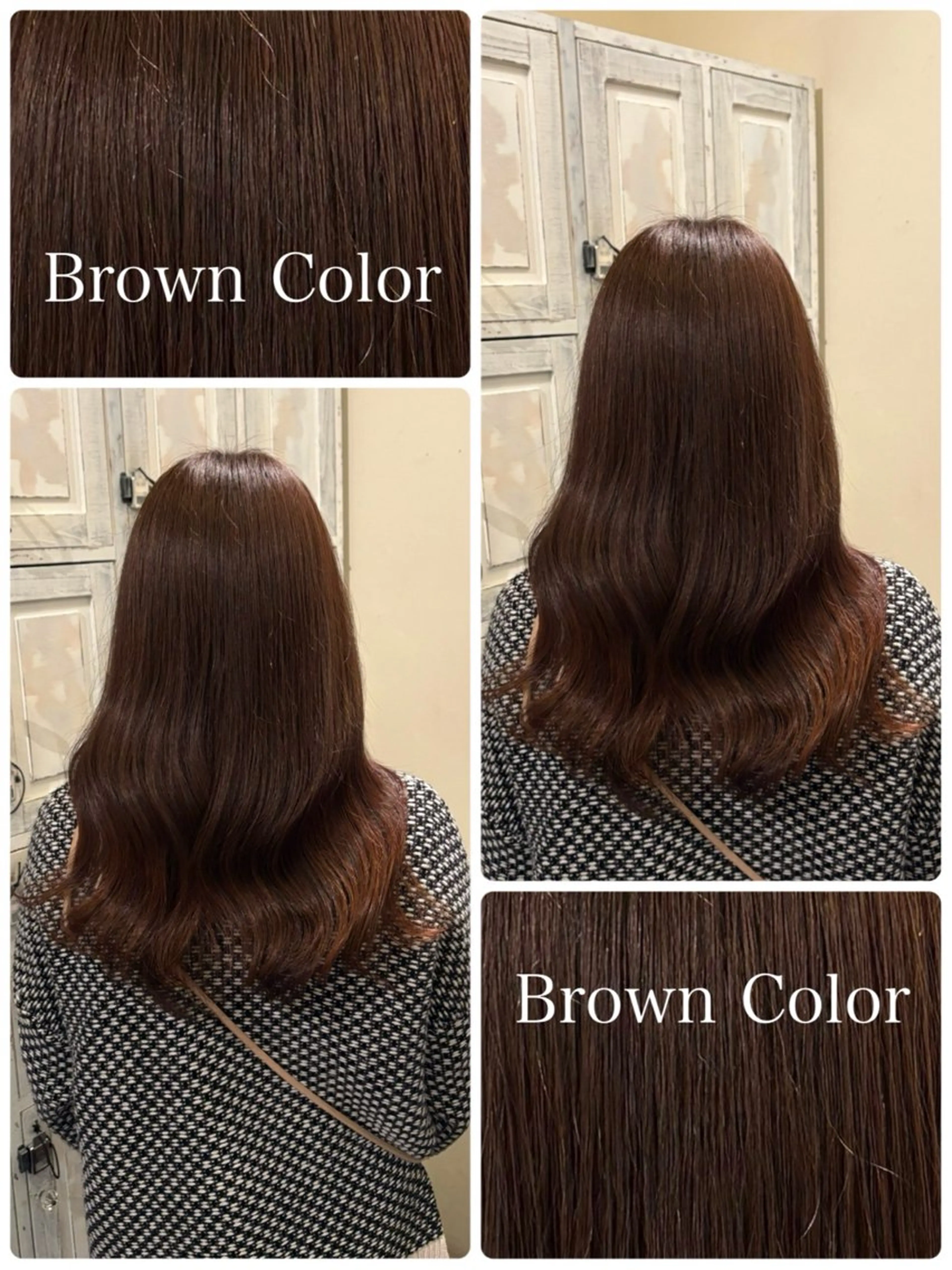 ロング カラー ヘアカラー ルプラボウ/ 内藤ほのか/艶カラーのヘアスタイル