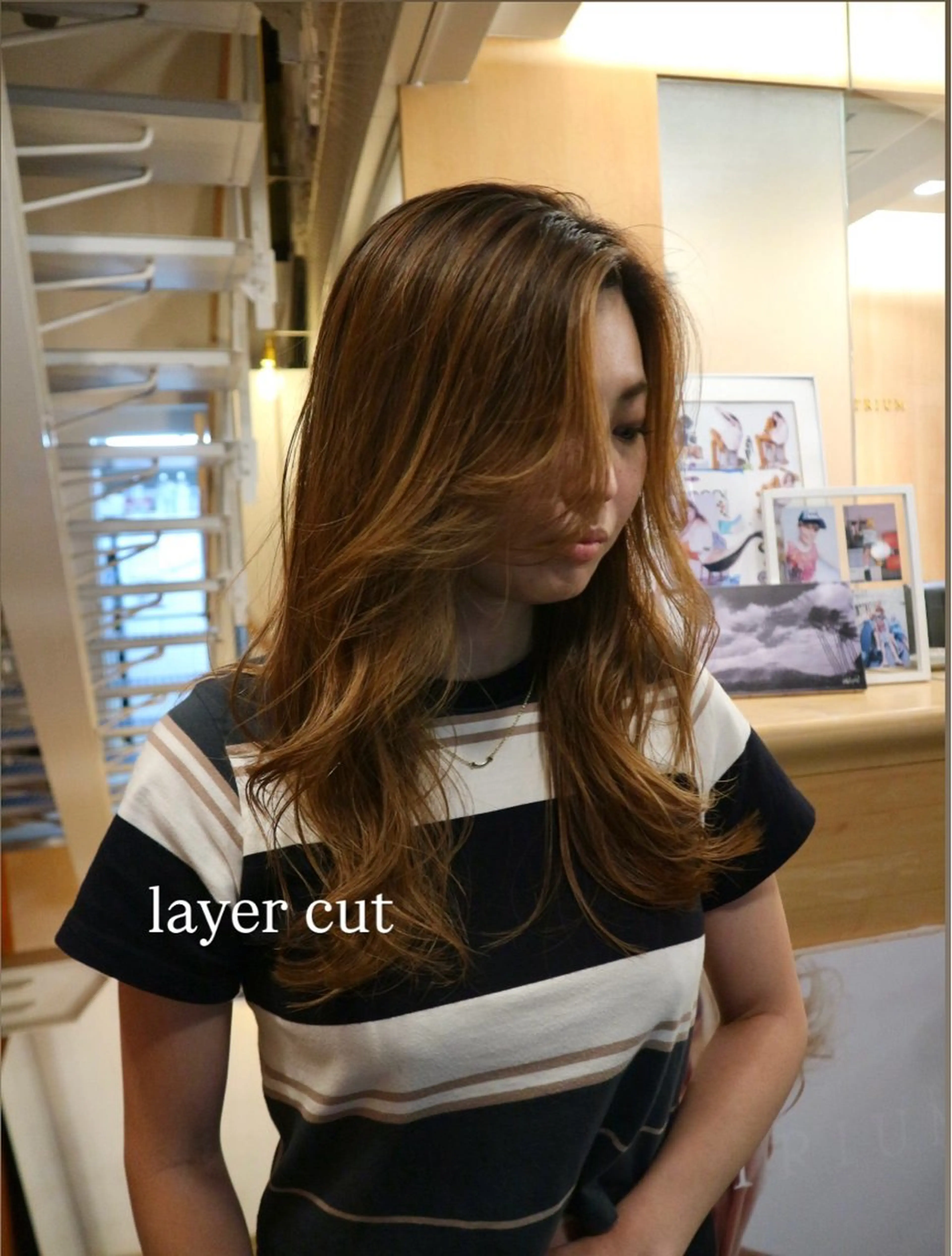 ロング カット 🍊mai🍊 似合わせスタイル🌿のヘアスタイル