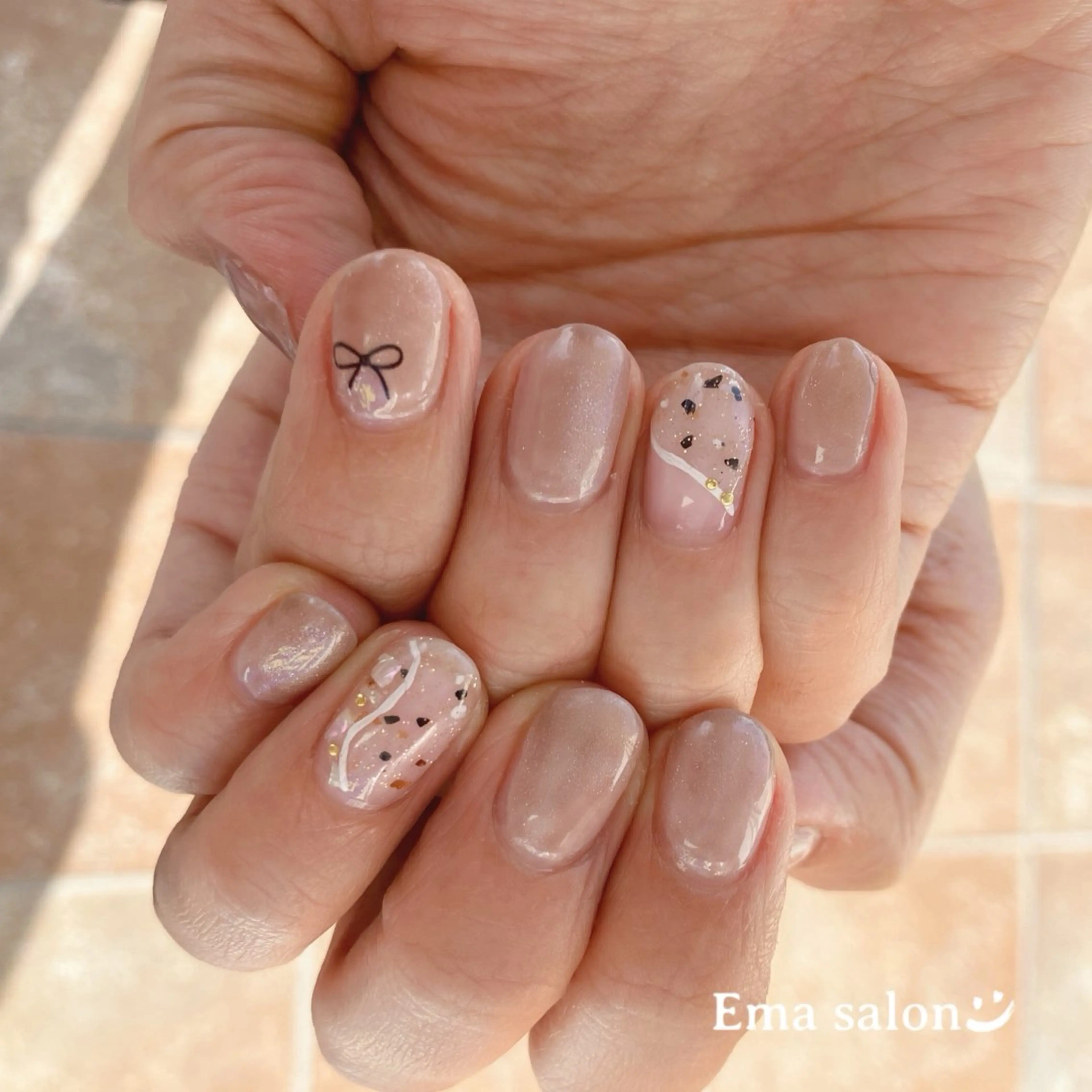ネイル Ema salon satomiのネイルデザイン