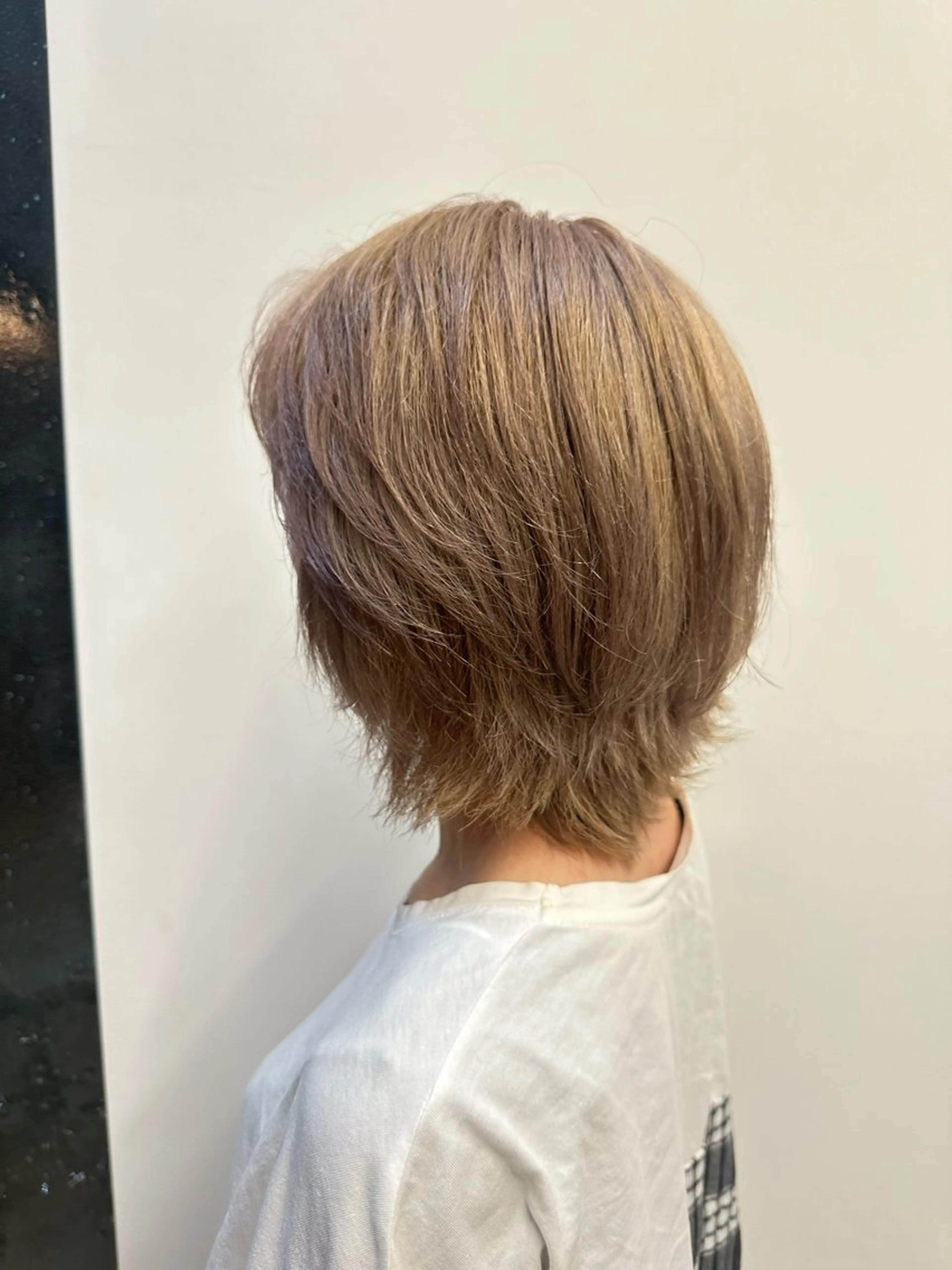 ショート waku所属・juna🌺/海外 ヘア/ハイトーンのヘアスタイル