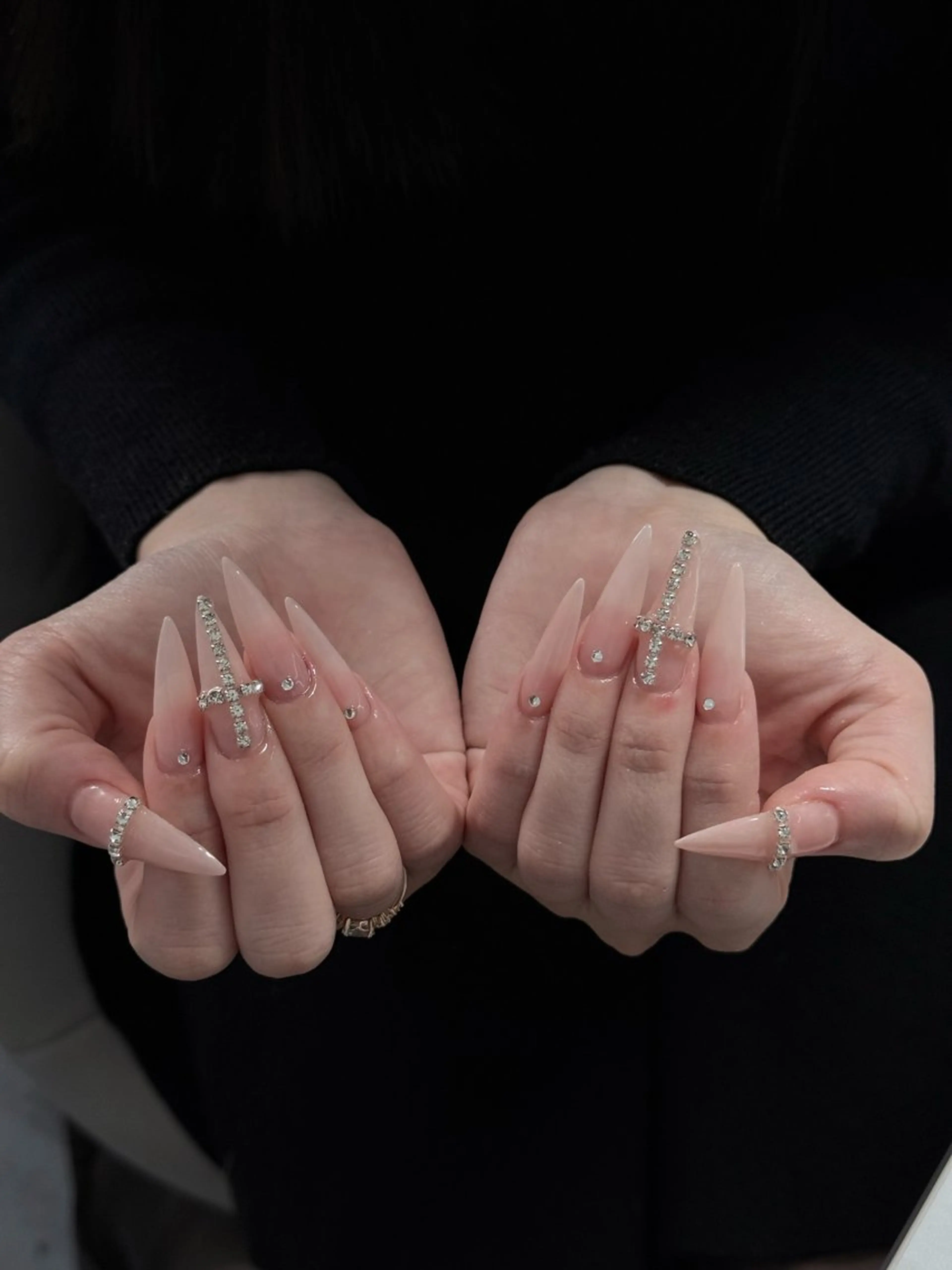 ネイル グラデーション ネイルチップ ハンドネイル Kitty Nailのネイルデザイン