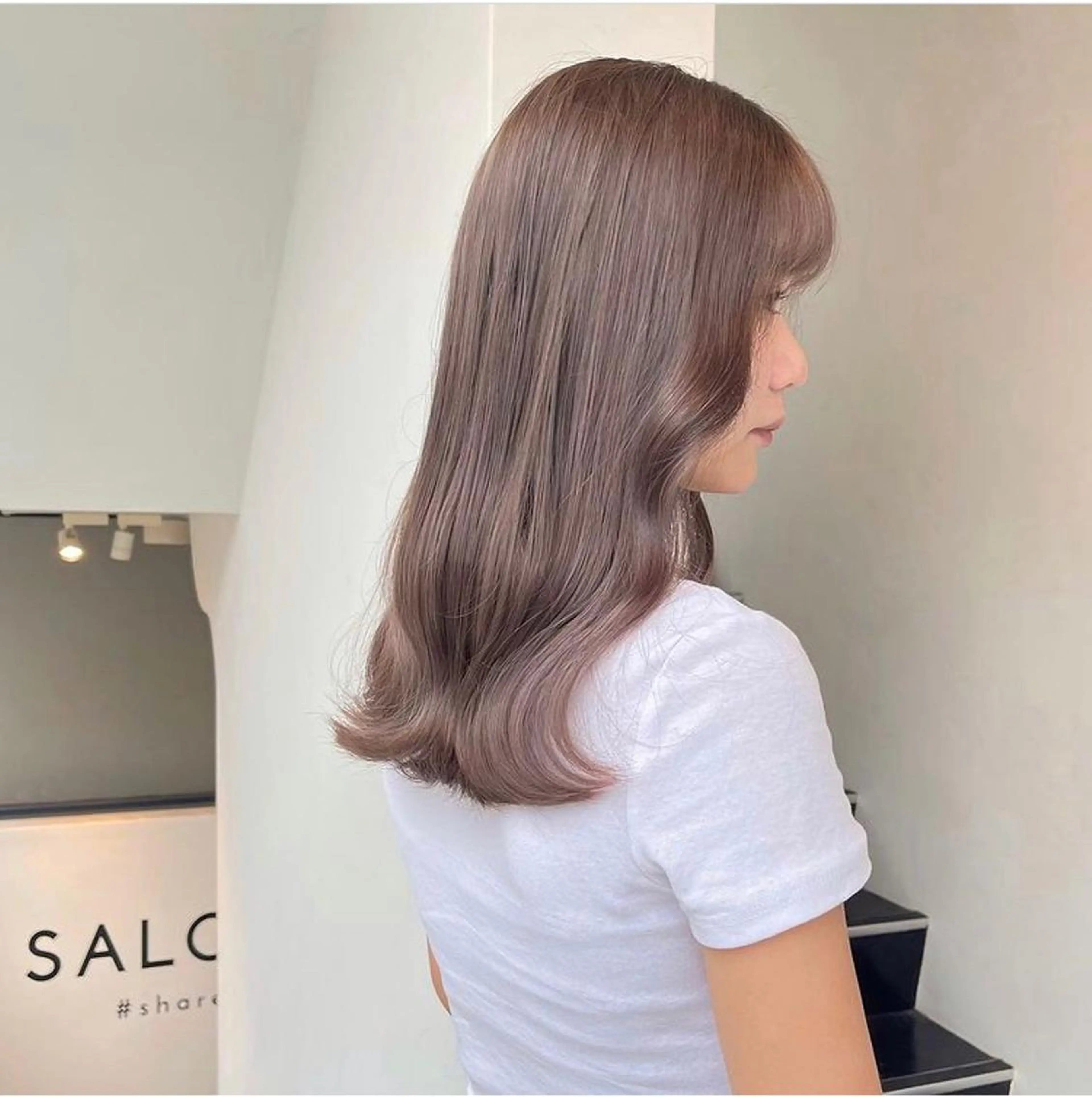 ミディアム カラー 透明感カラー ハイライトカラー ハイライト 髪質改善 MURANAKA RYOのヘアスタイル