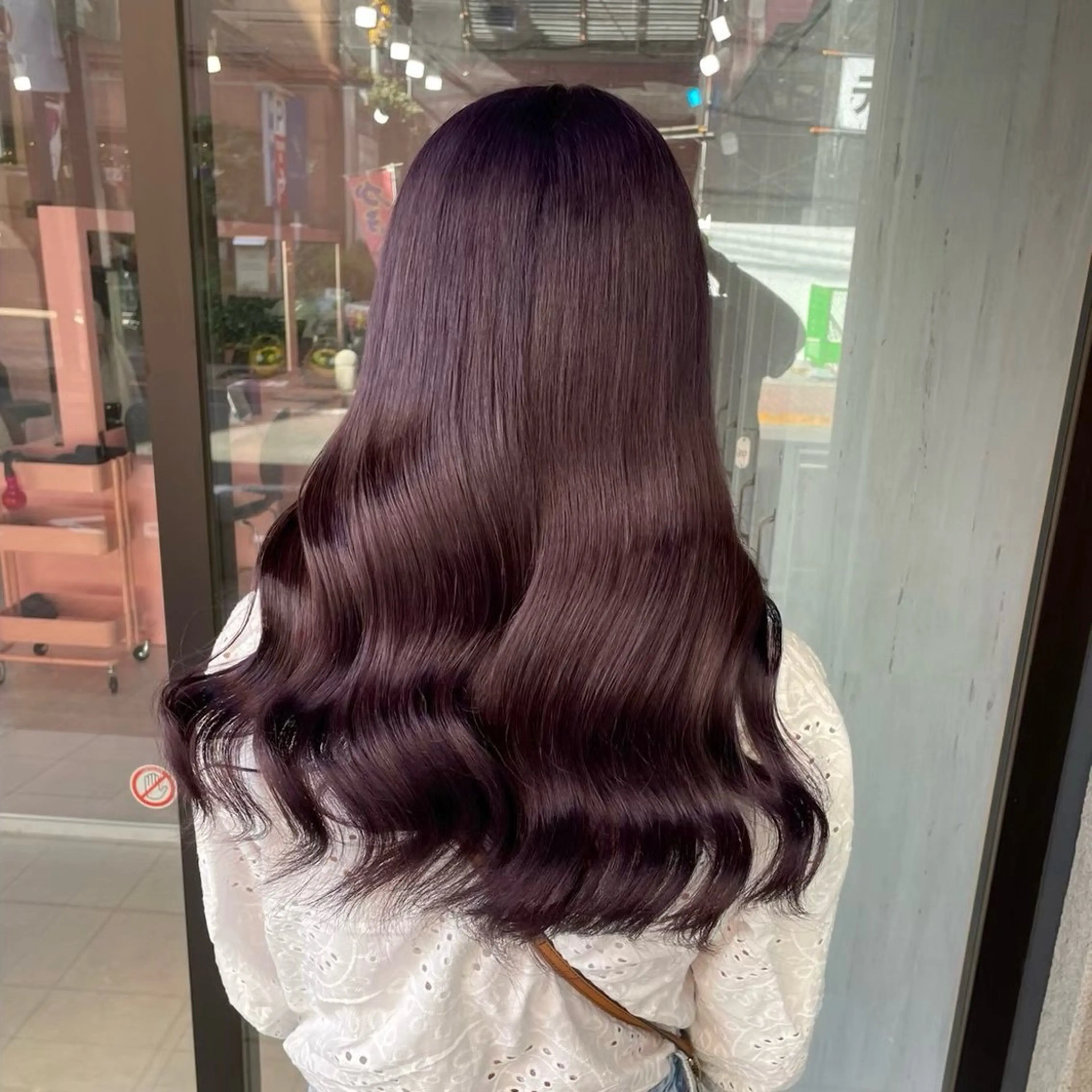 ロング ヘアカラー トリートメント 🎀ぷる艶ガーリー♡ サアヤ🐇♡のヘアスタイル