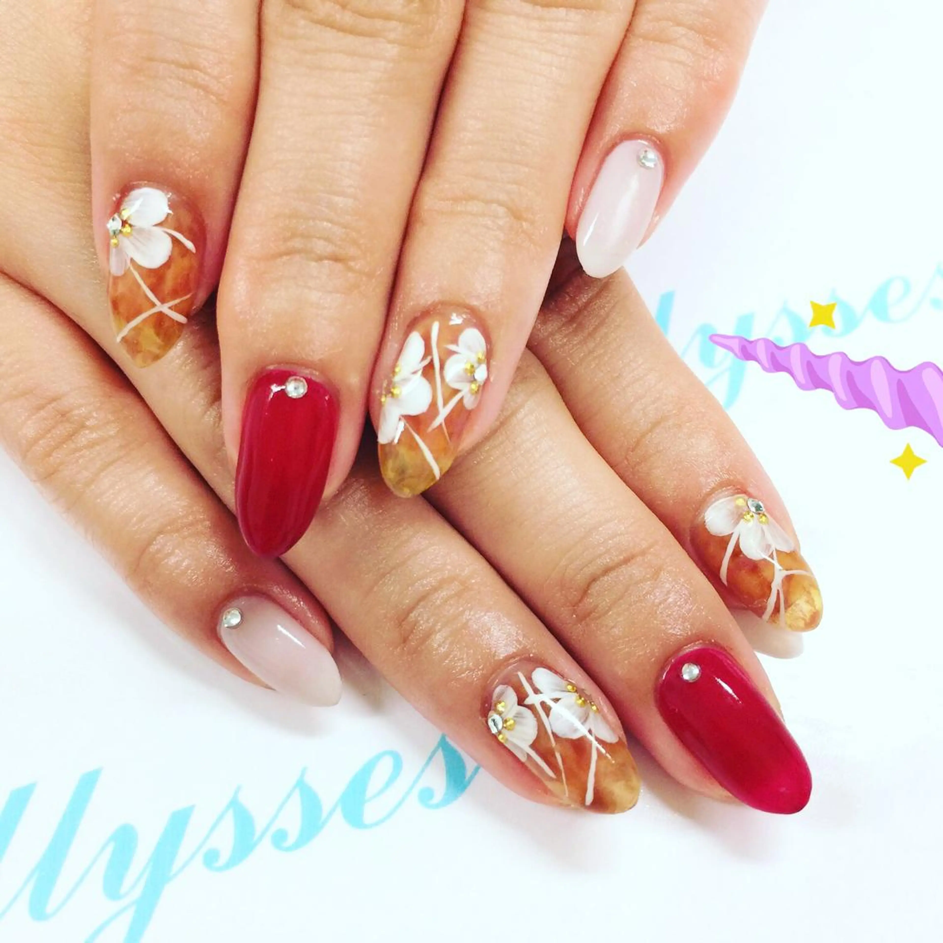 ネイル ユリシスネイル 担当近藤のネイルデザイン