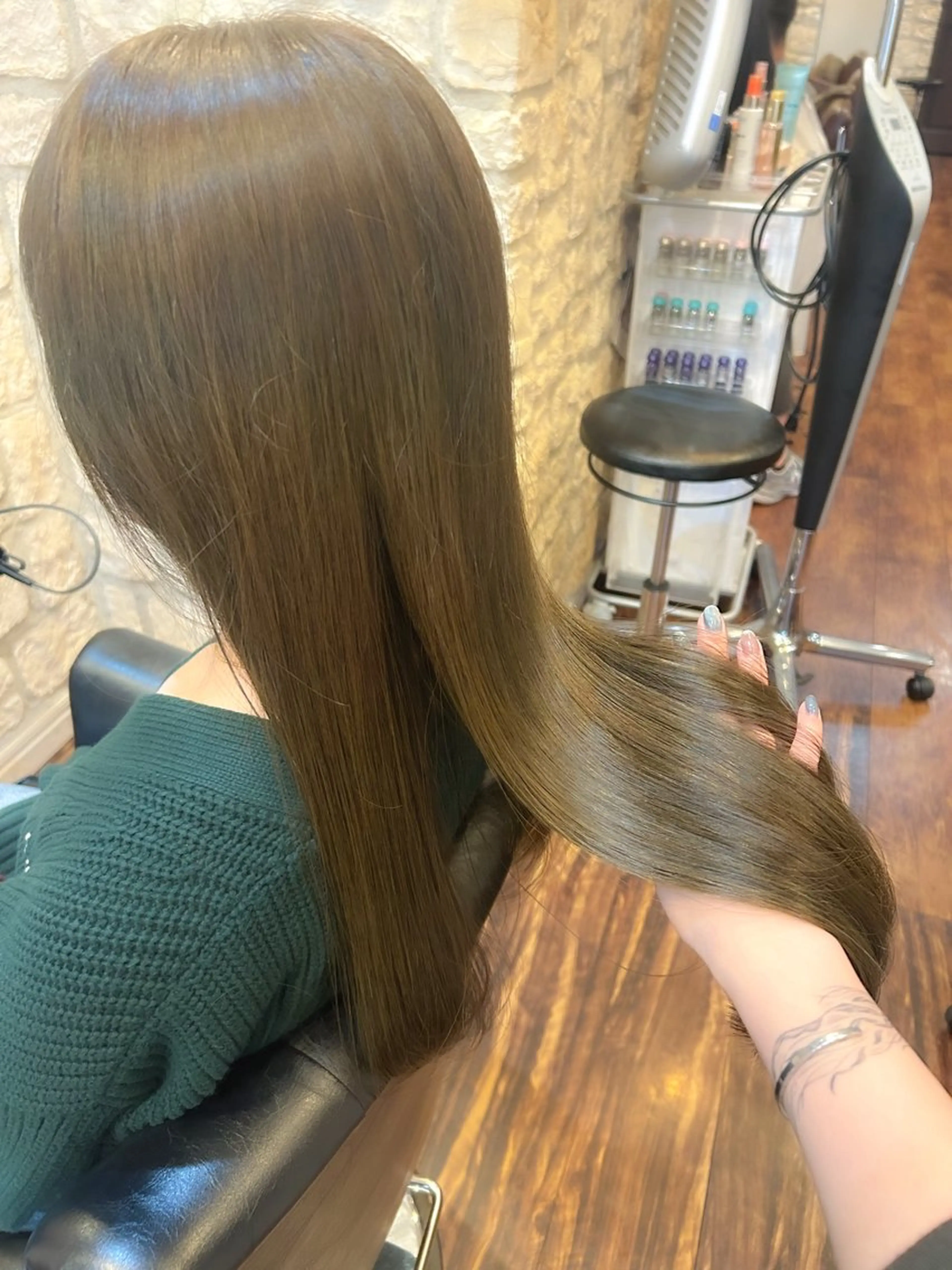 ロング カラー オレンジ 🪼宮当 亜海🪼のヘアスタイル