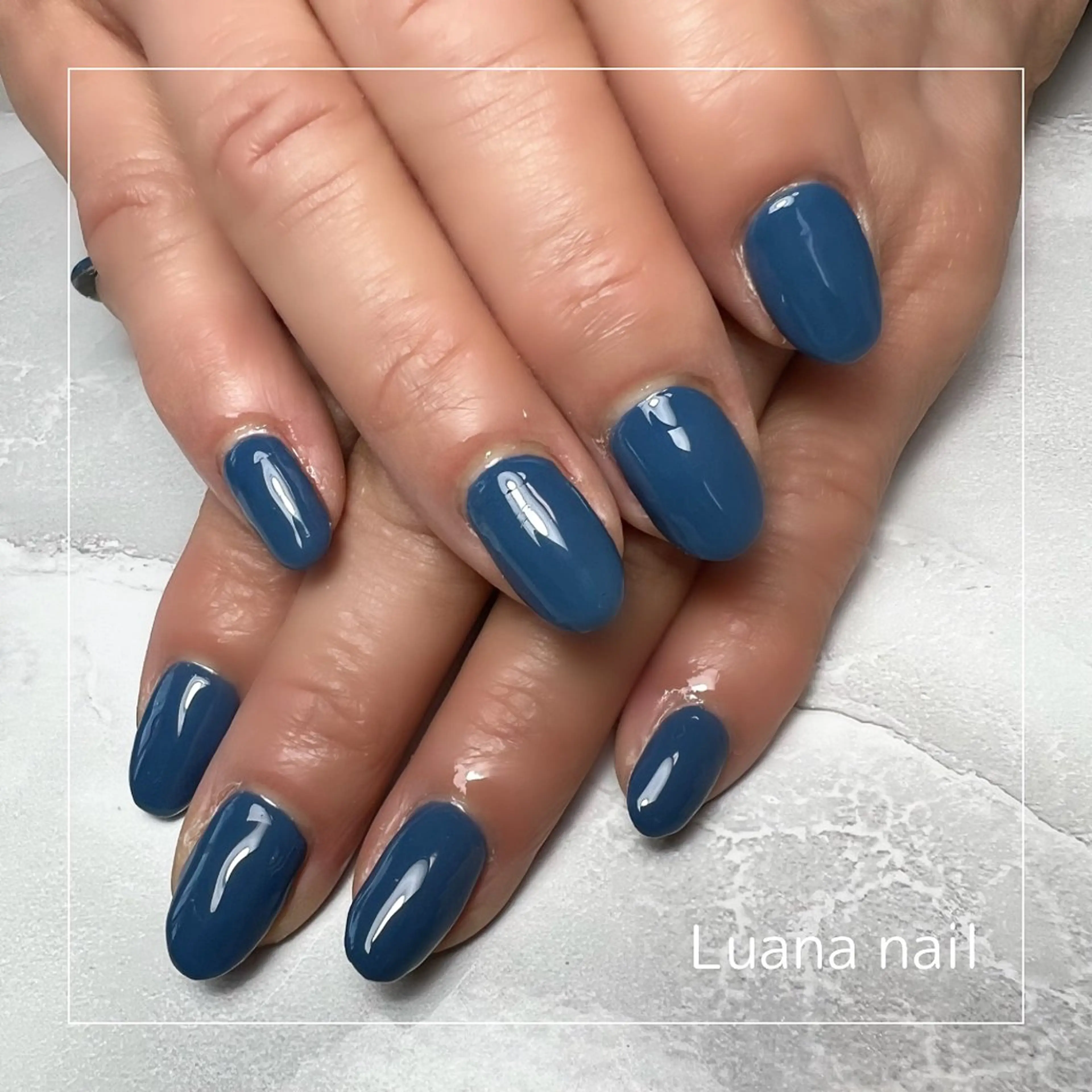 ネイル ワンカラーネイル Luana nailのネイルデザイン