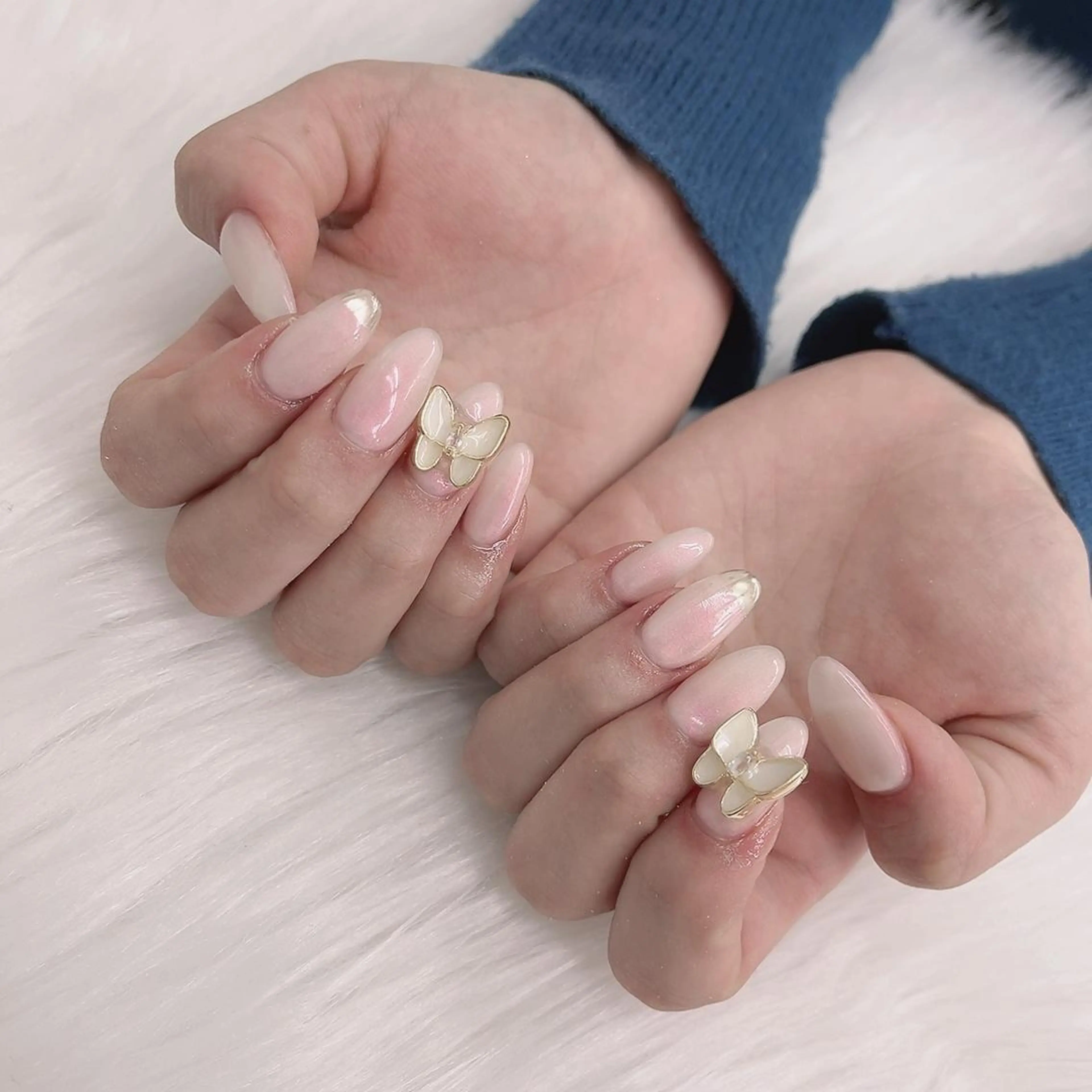 ネイル 🦋ネイルサロン ブラン🌈ゆりのネイルデザイン