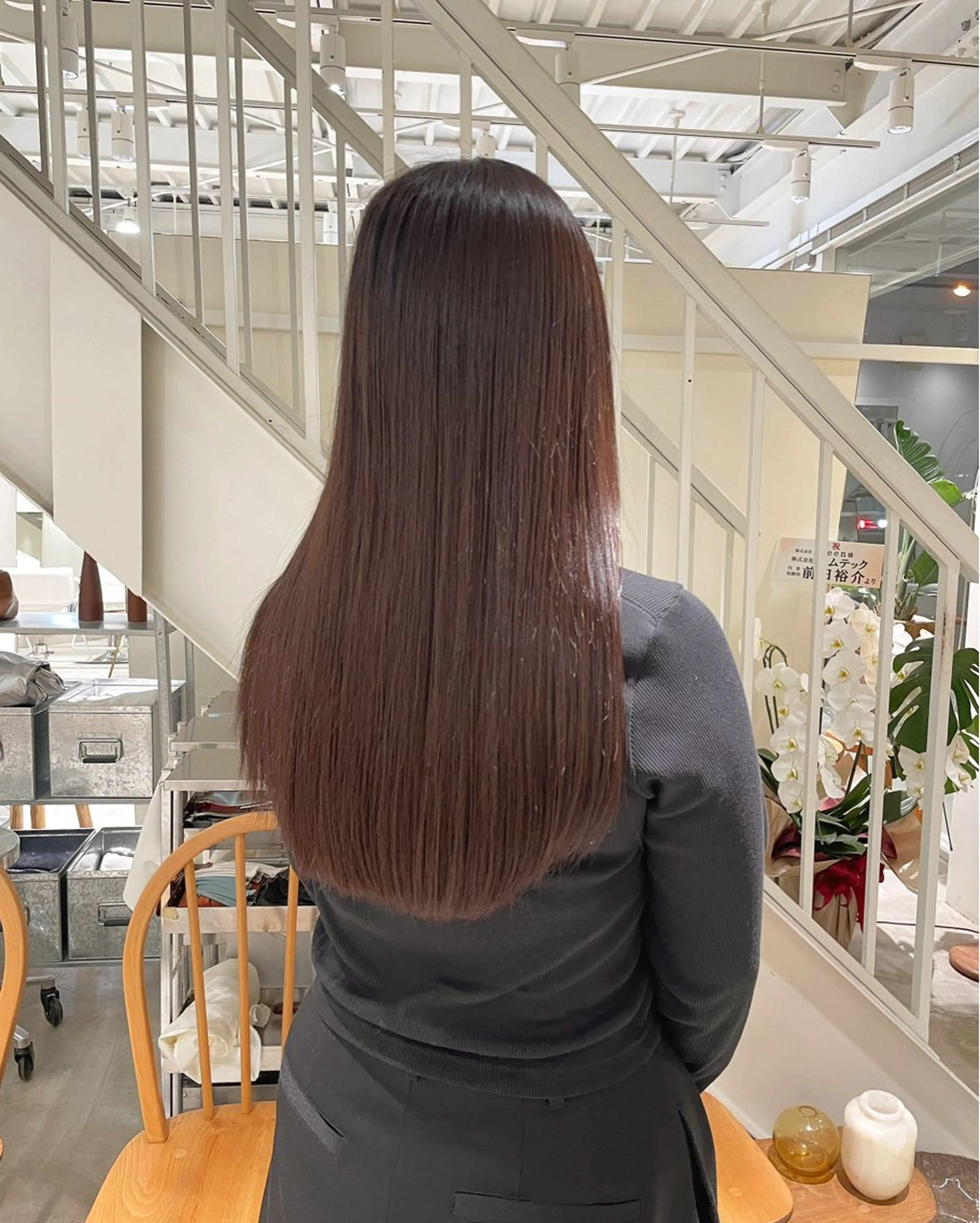 ロング ロング 安西 香利奈のヘアスタイル