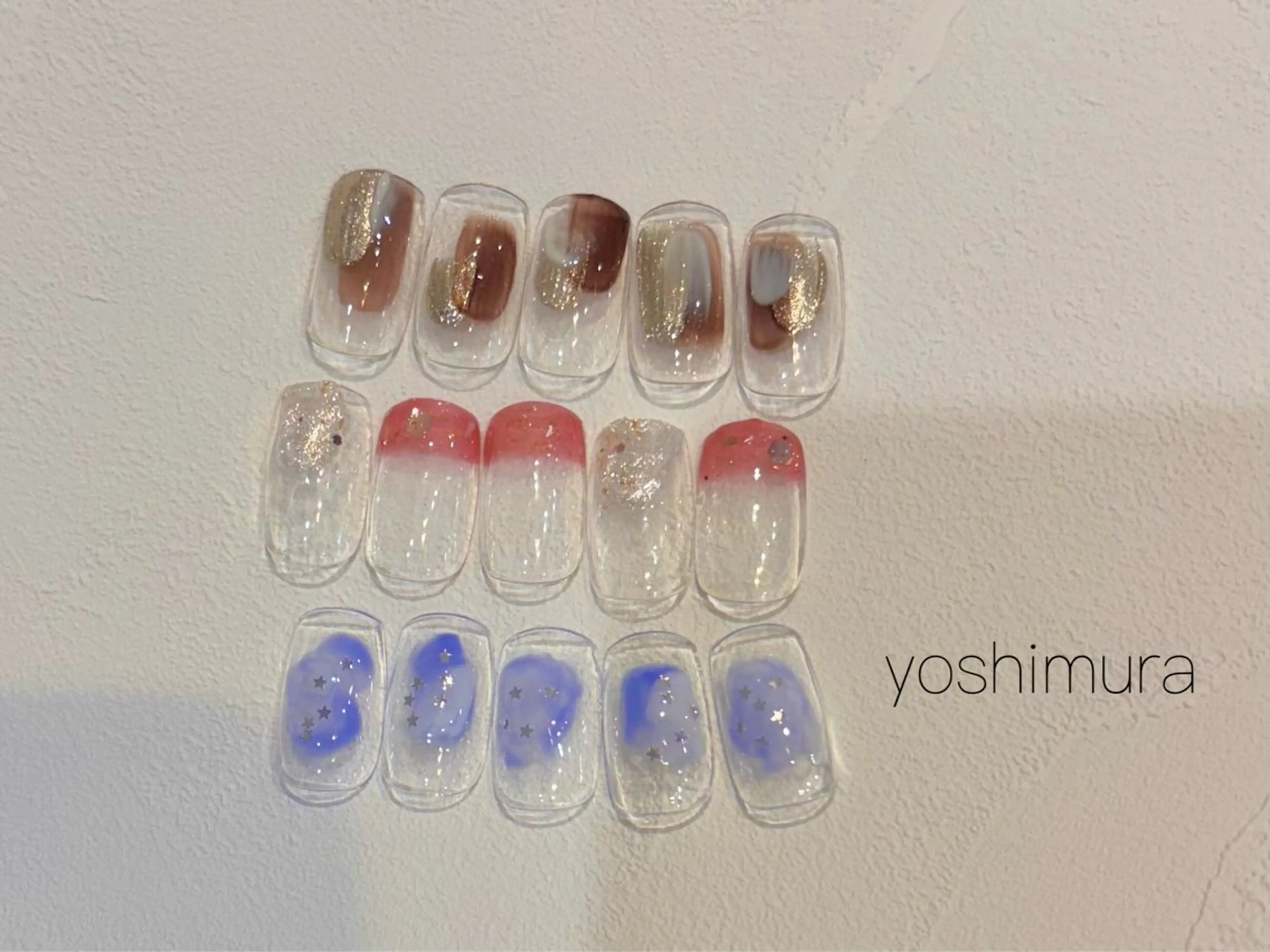 ネイル ニュアンスネイル シンプルネイル atelier TsuMe［アトリエツメ］所属・yoshimura mioのネイルデザイン