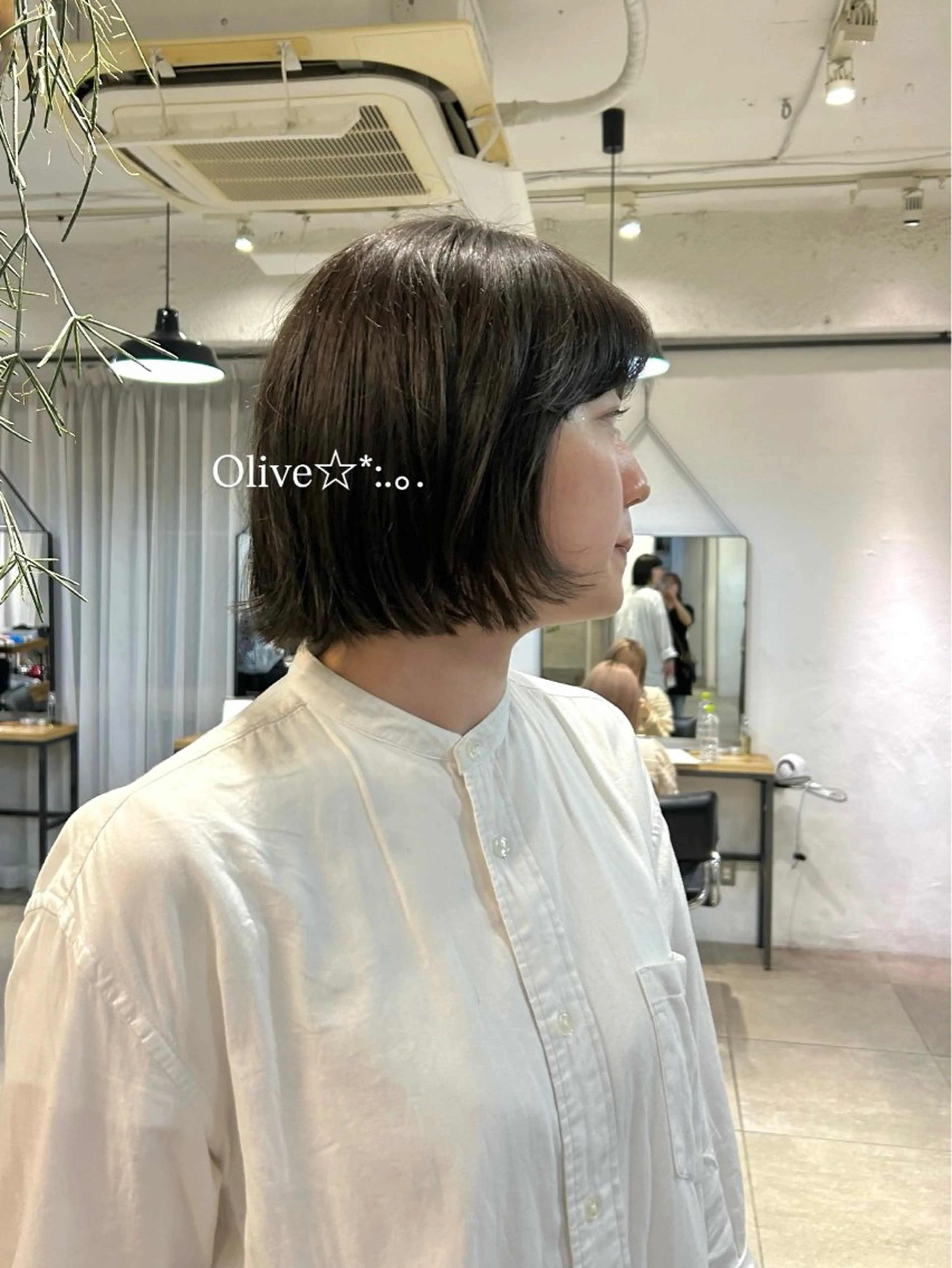 カラー ヘアカラー トリートメント moeka 表参道のヘアスタイル