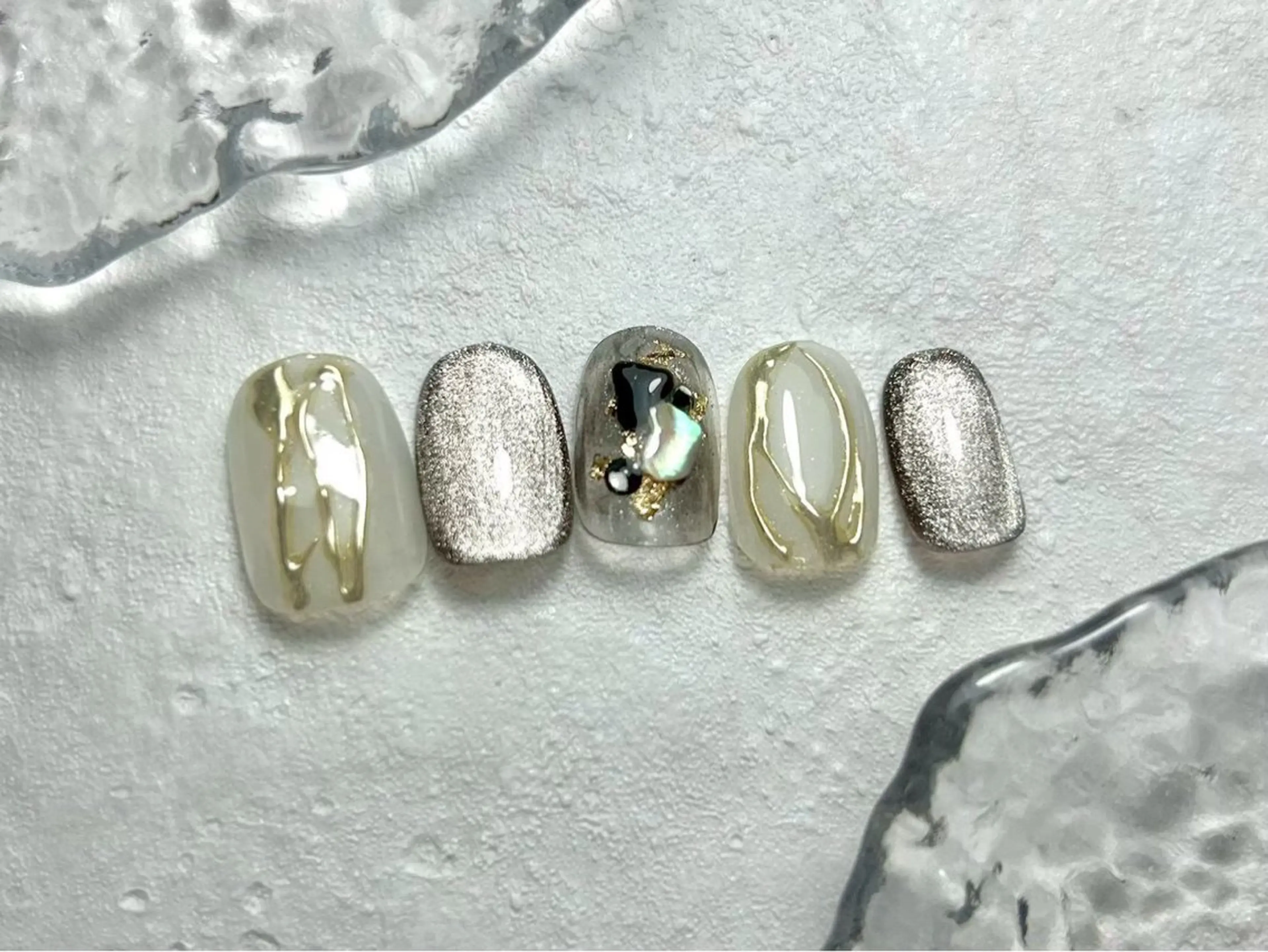 ネイル ハンドネイル Nail Salon Raize都島駅前店所属・Rina ♡のネイルデザイン