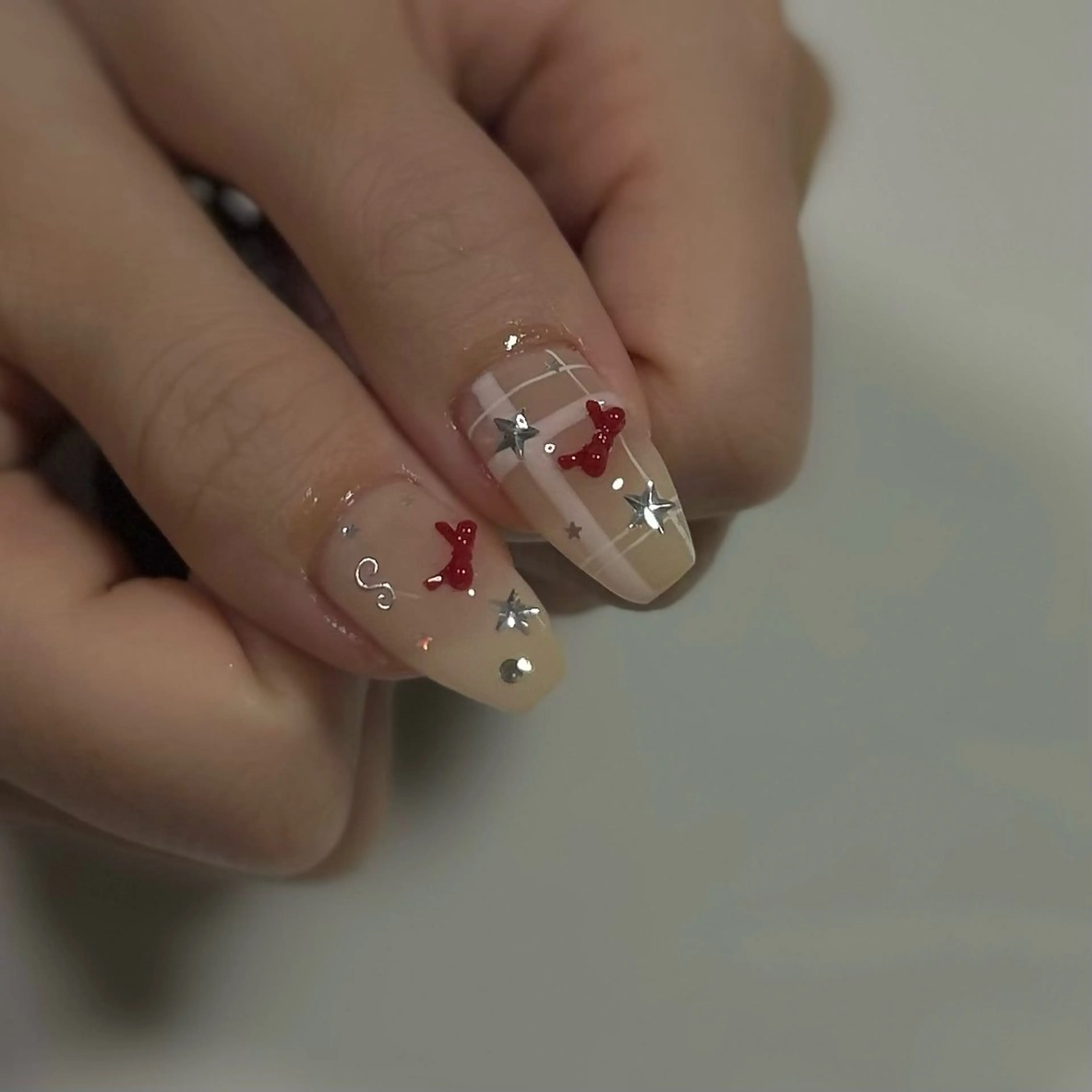 ネイル ハンドネイル ぷりゅねる Nanamiのネイルデザイン