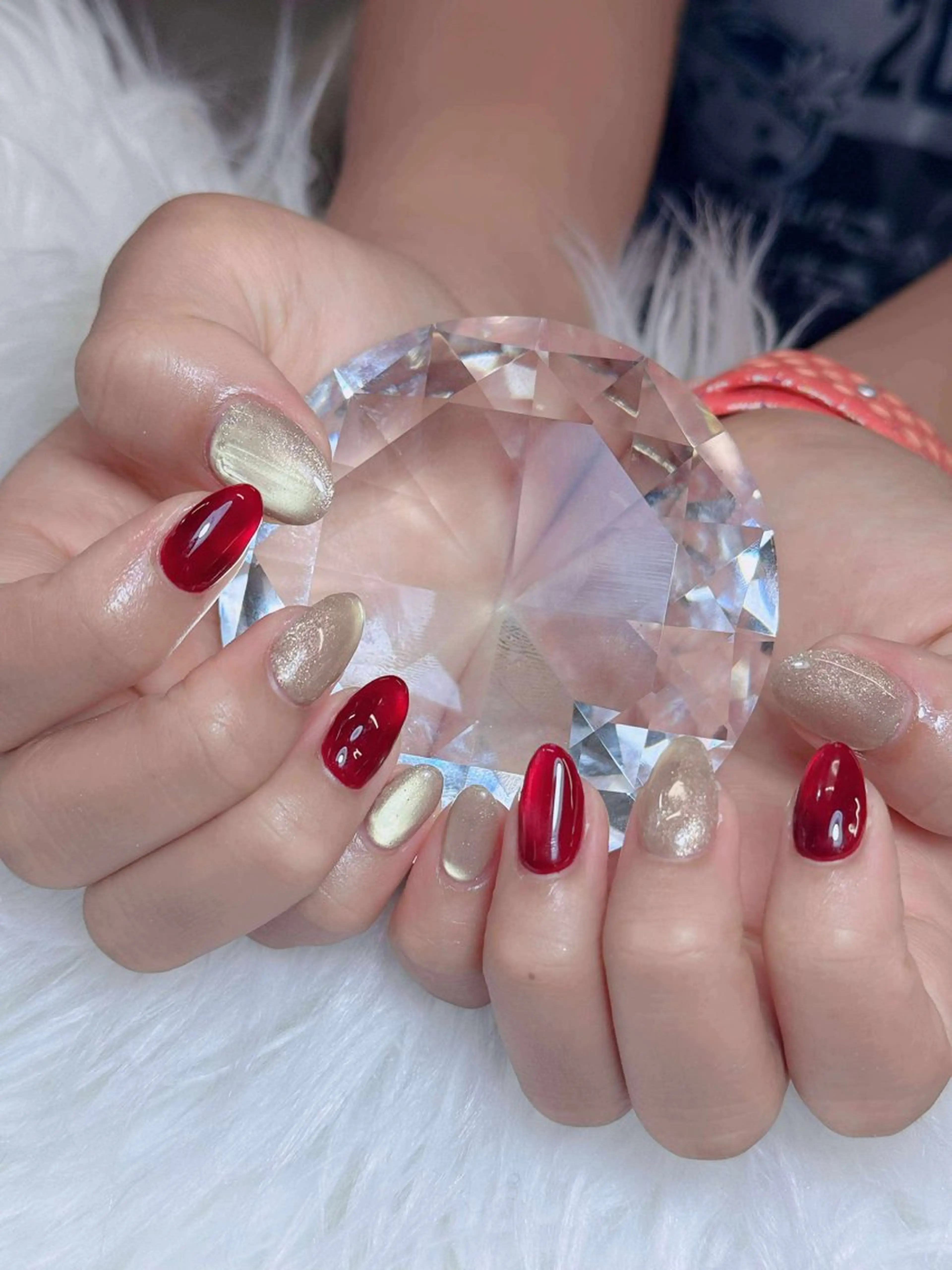 ネイル オーロラネイル チークネイル フットネイル フレンチネイル 韓国ネイル ハンドネイル Lumi Nailのネイルデザイン