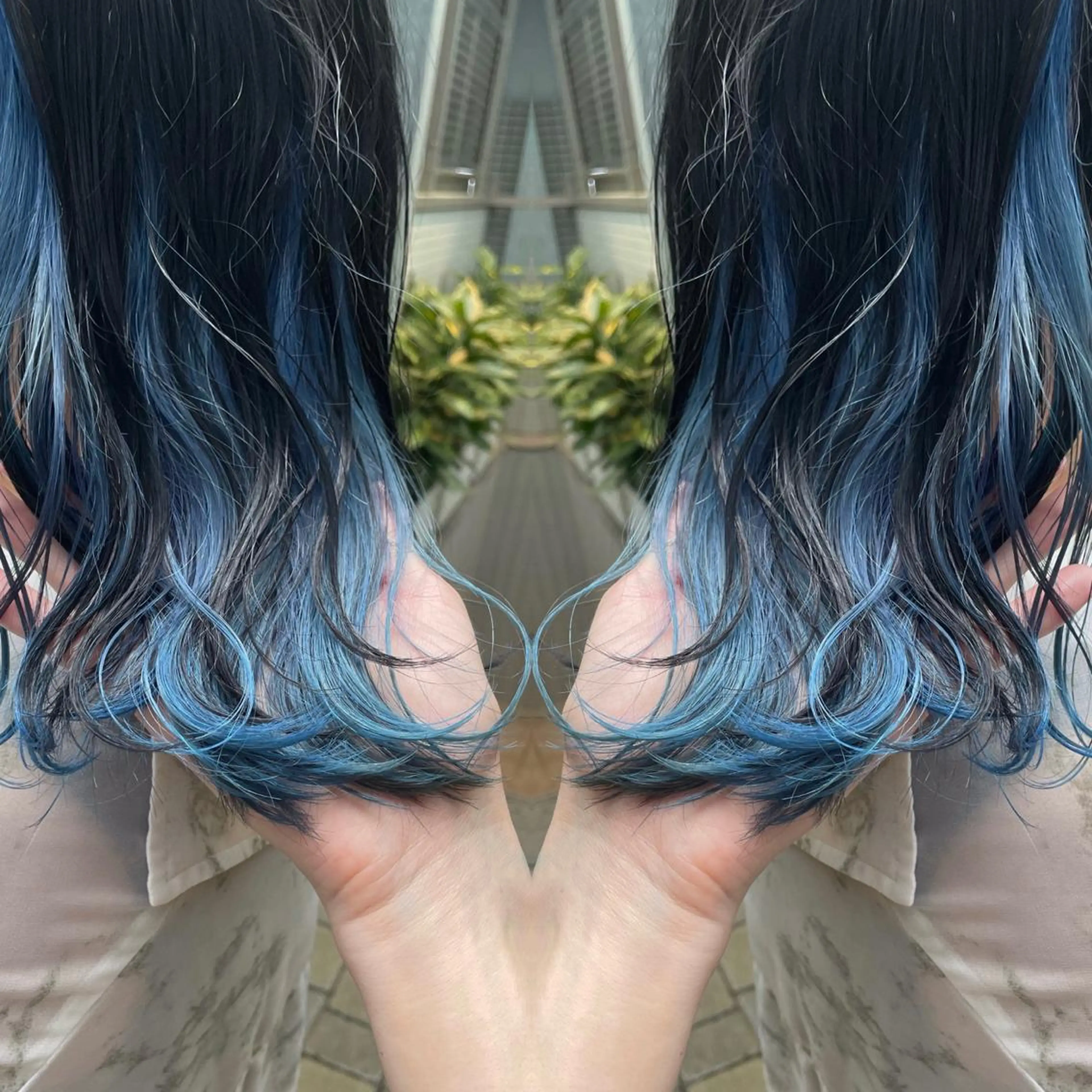 【🌈ブリーチ🌈】カット+インナーカラーの写真