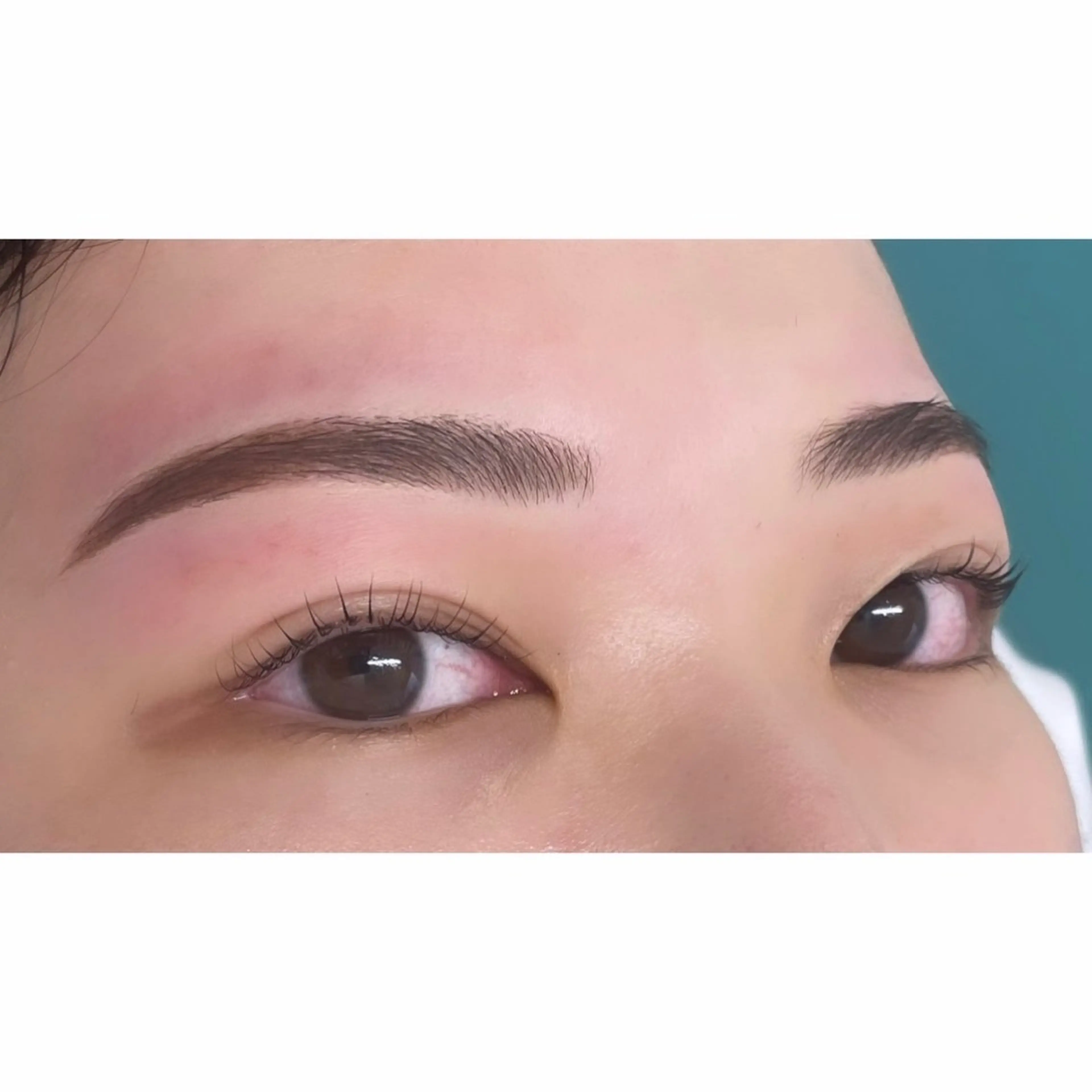 まつ毛パーマ  or パリジェンヌ ＋アイブロウワックス脱毛 🫧の写真