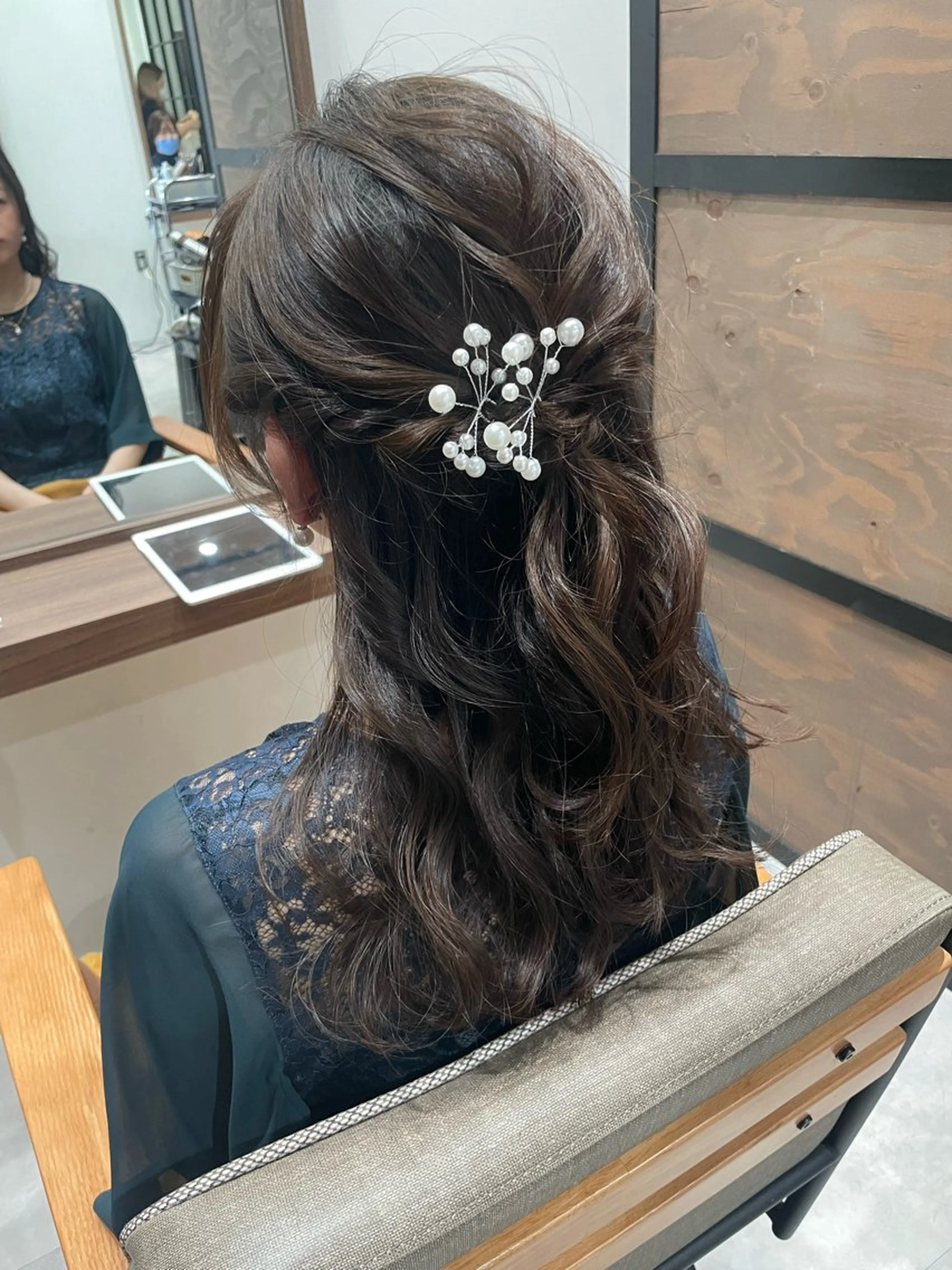 セミロング ヘアセット N°rico川喜田 里衣のヘアスタイル