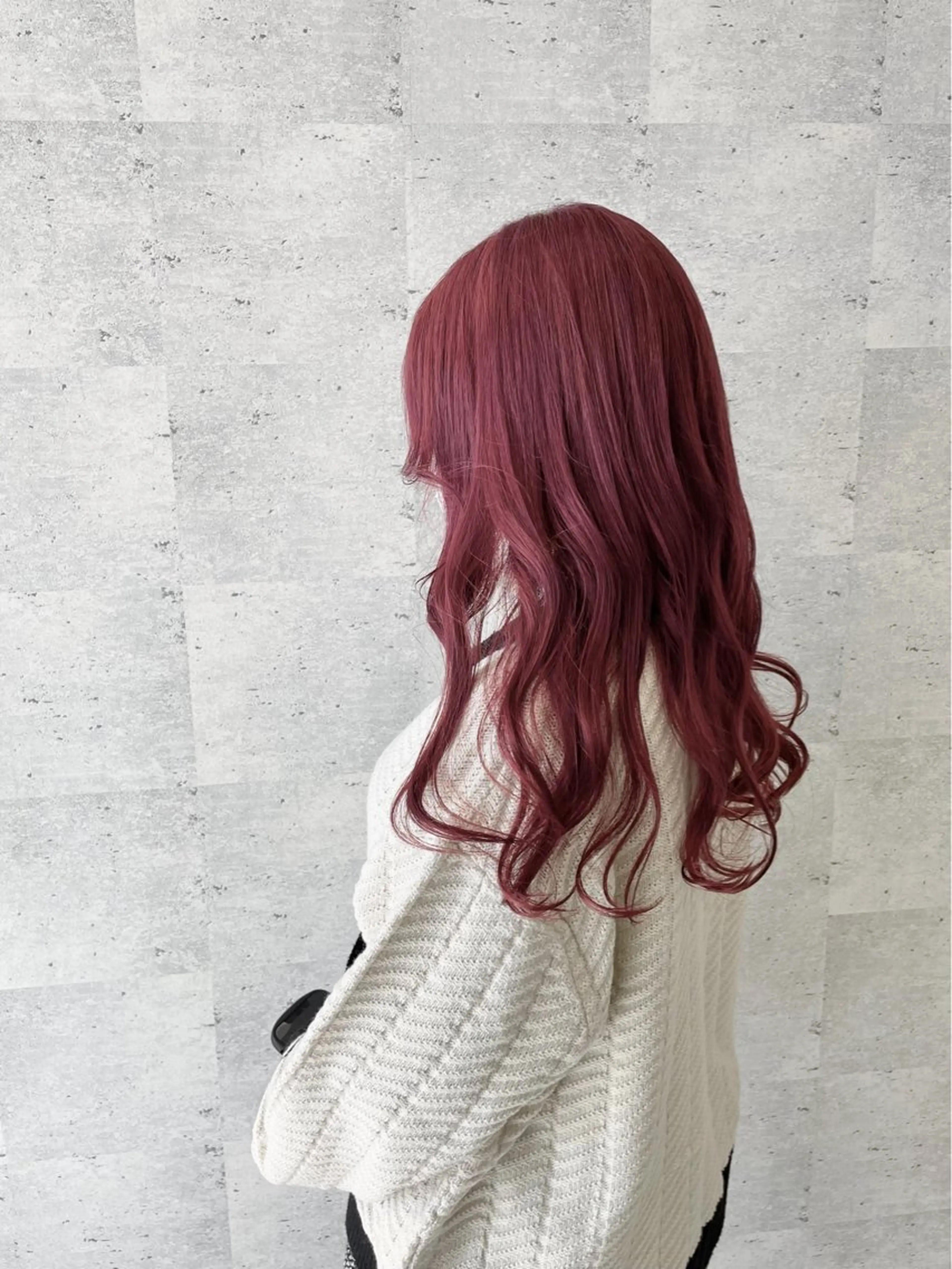 ロング カラー SAKI 新宿のヘアスタイル