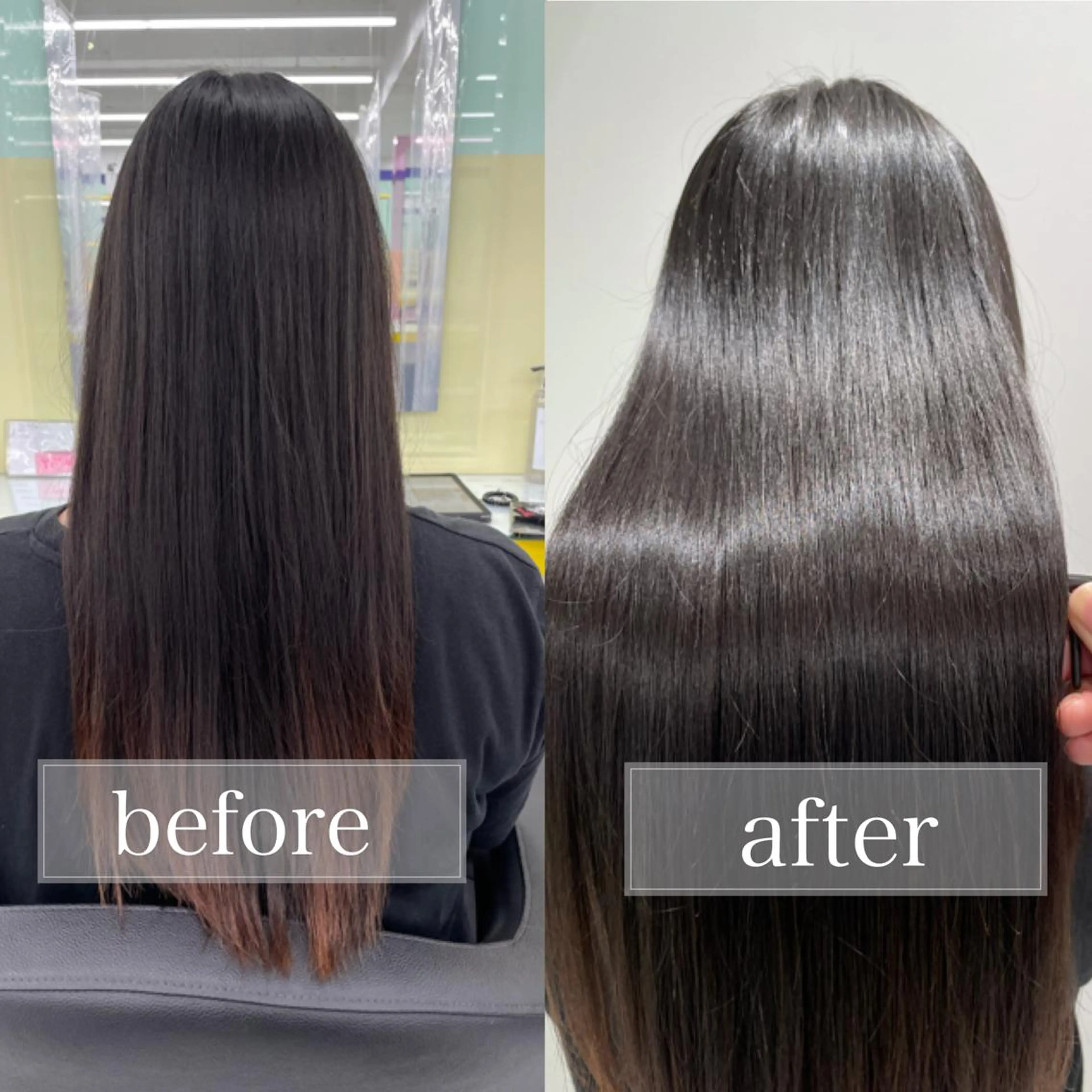 ロング ヘアアレンジ 髪質改善 トリートメント 酸熱トリートメント カット ヘアカラー トリートメント ヘッドスパ ヘアセット ベージュカラー💖 やすひろのヘアスタイル