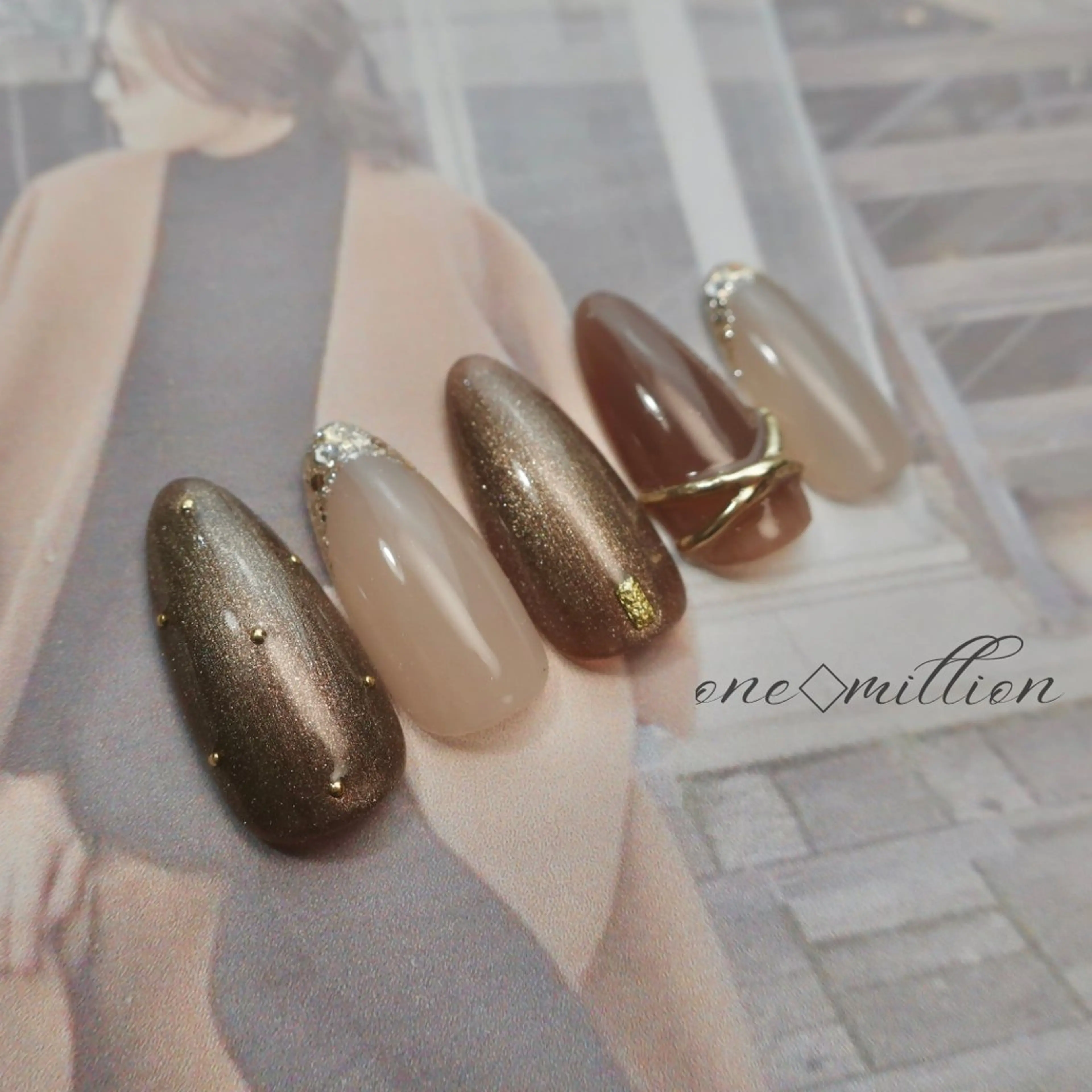 ネイル nail salon ワンミリオンのネイルデザイン