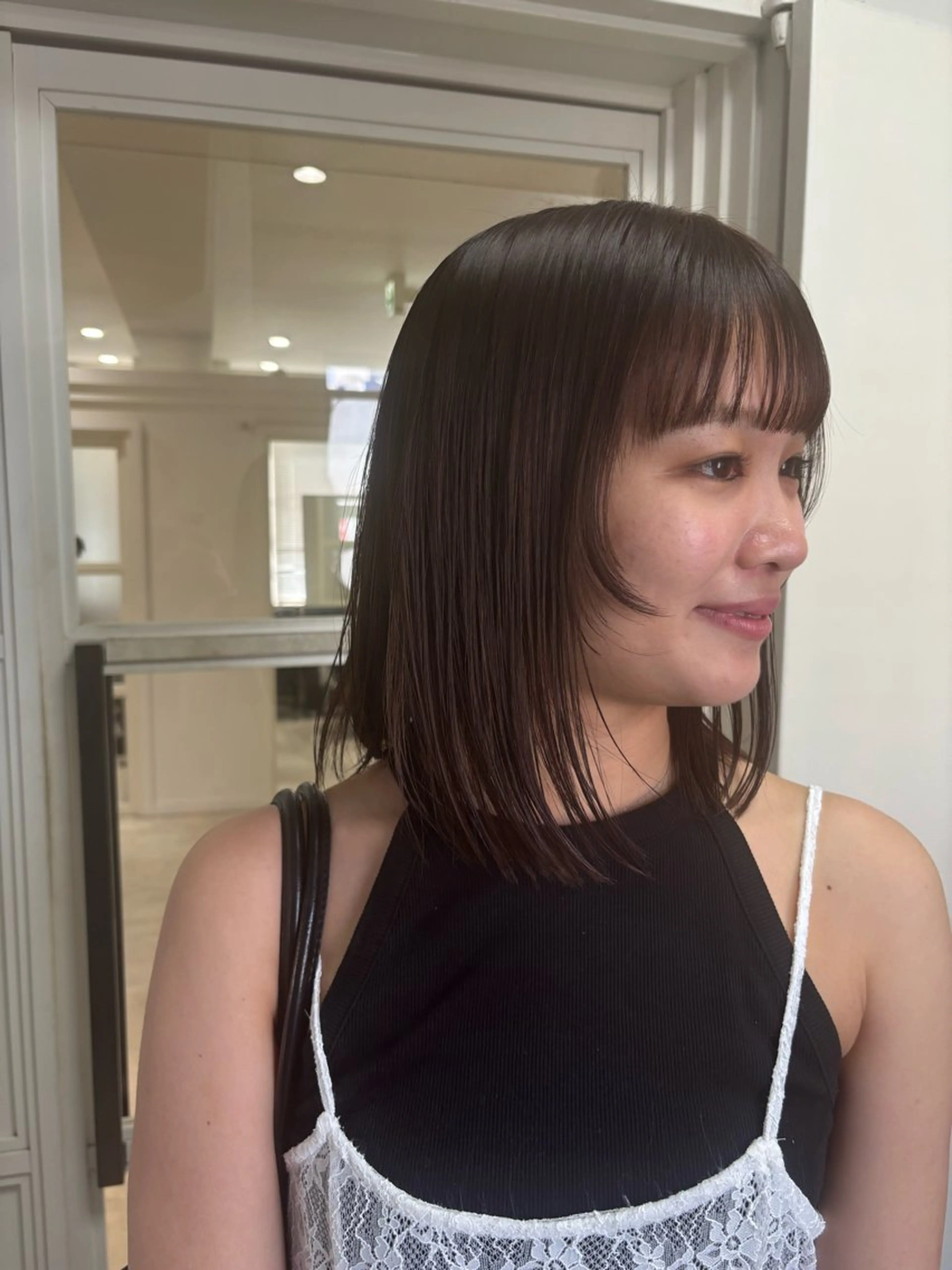 セミロング カラー カット ヘアカラー トリートメント Go   Today シェアサロン　横浜店所属・【ただの天才 🎨】のヘアスタイル