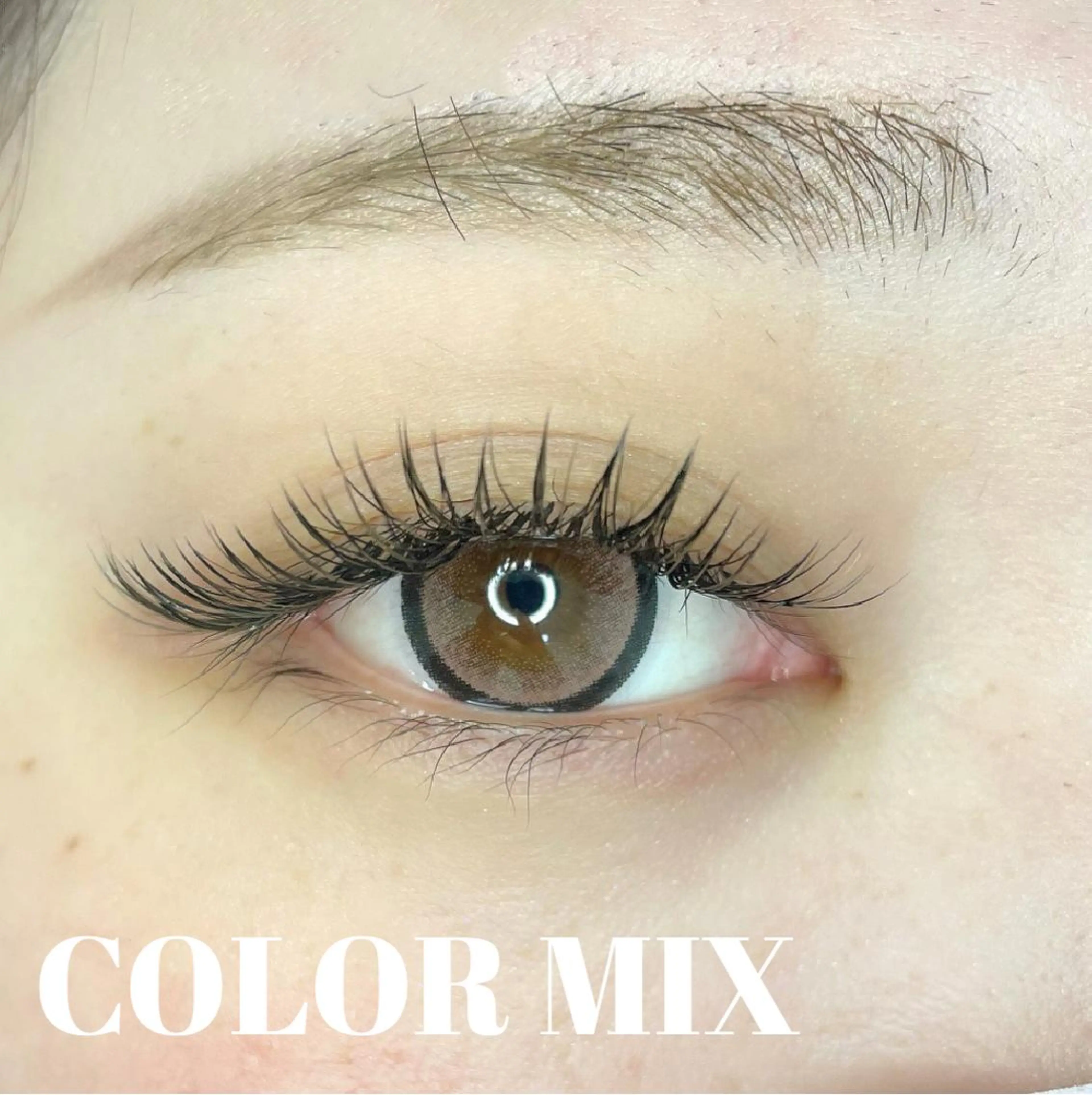 マツエク・マツパ バインドロック カラーマツエク Ｍ salon アイラッシュのマツエク・マツパデザイン