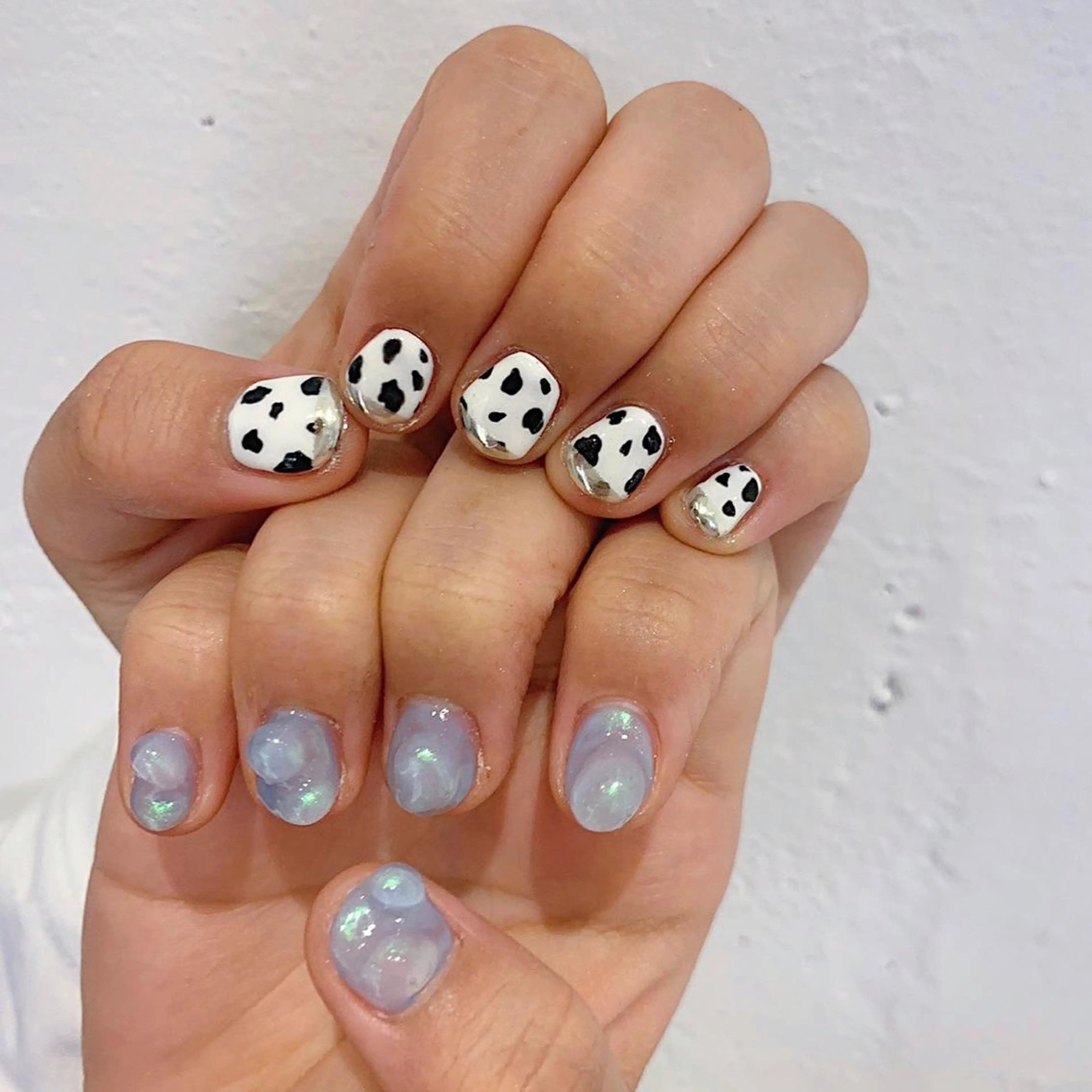 ネイル アニマル柄 アートネイル ハンドネイル Kureha/ネイル トレンドヘアのヘアスタイル