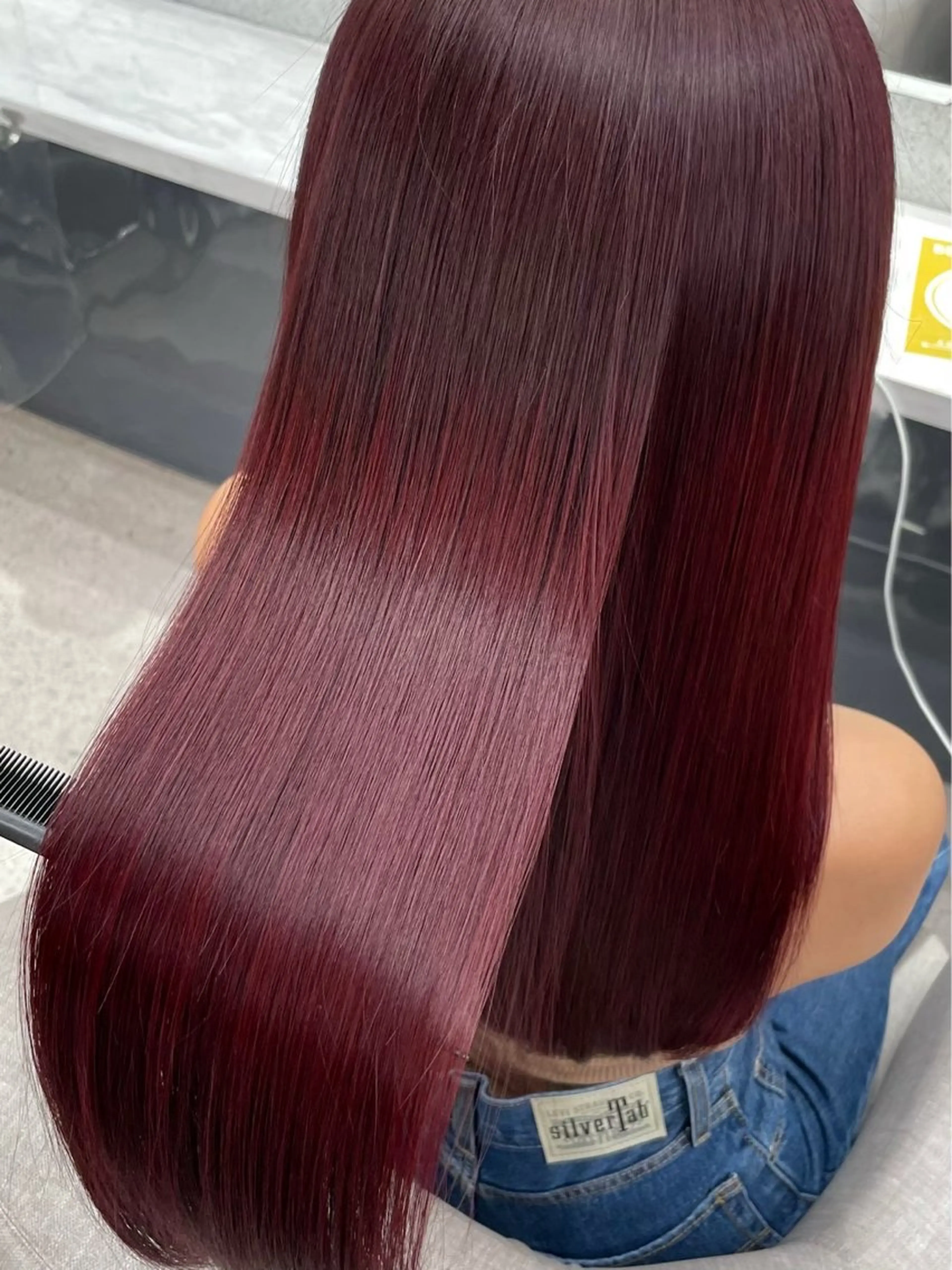 ⭐️人気メニュー⭐️カット＋透明感カラー＋7stepトリートメント✨️￥7700の写真