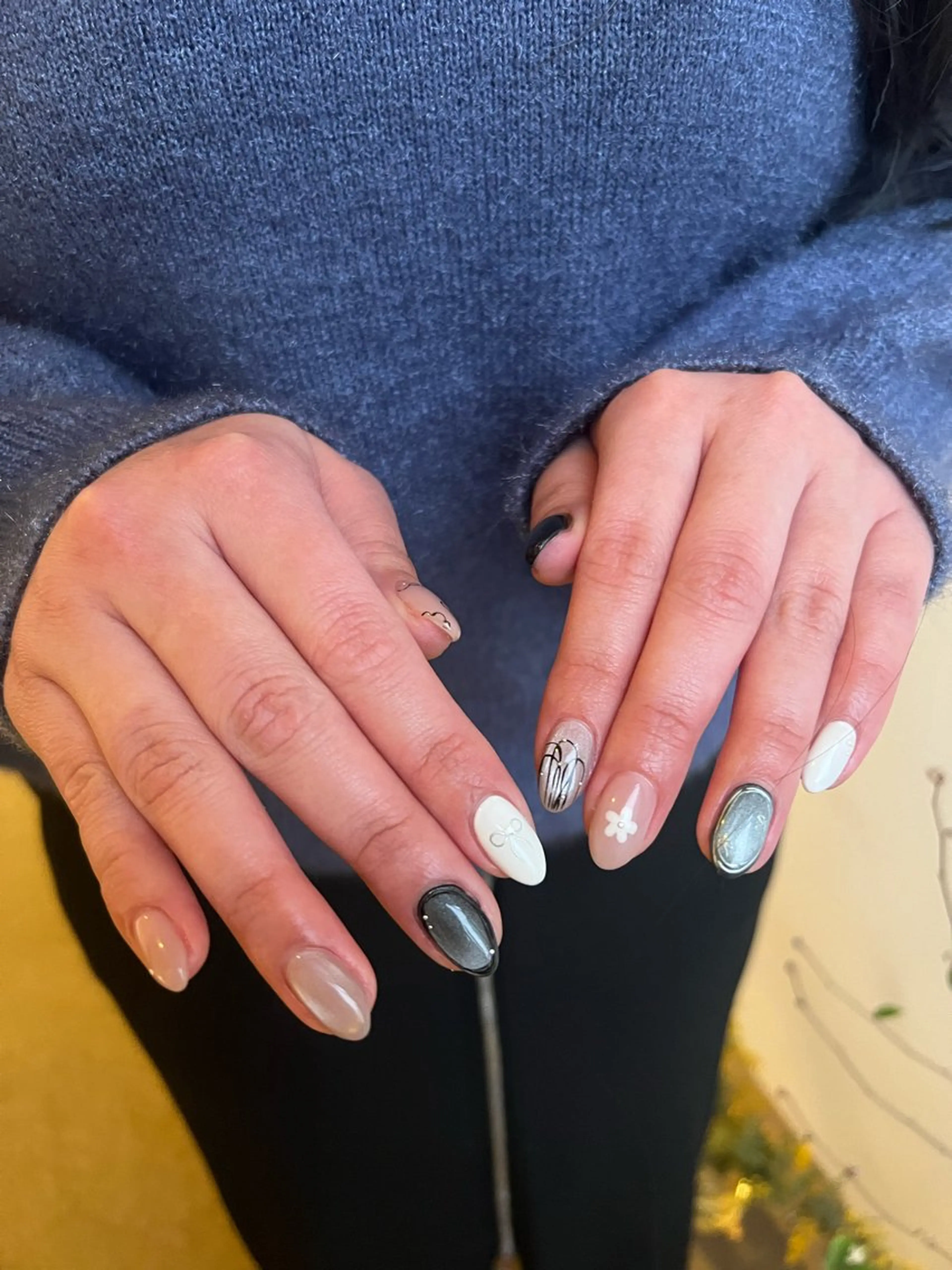 ネイル ハンドネイル 本町NailUsa Mimi RIKOのネイルデザイン