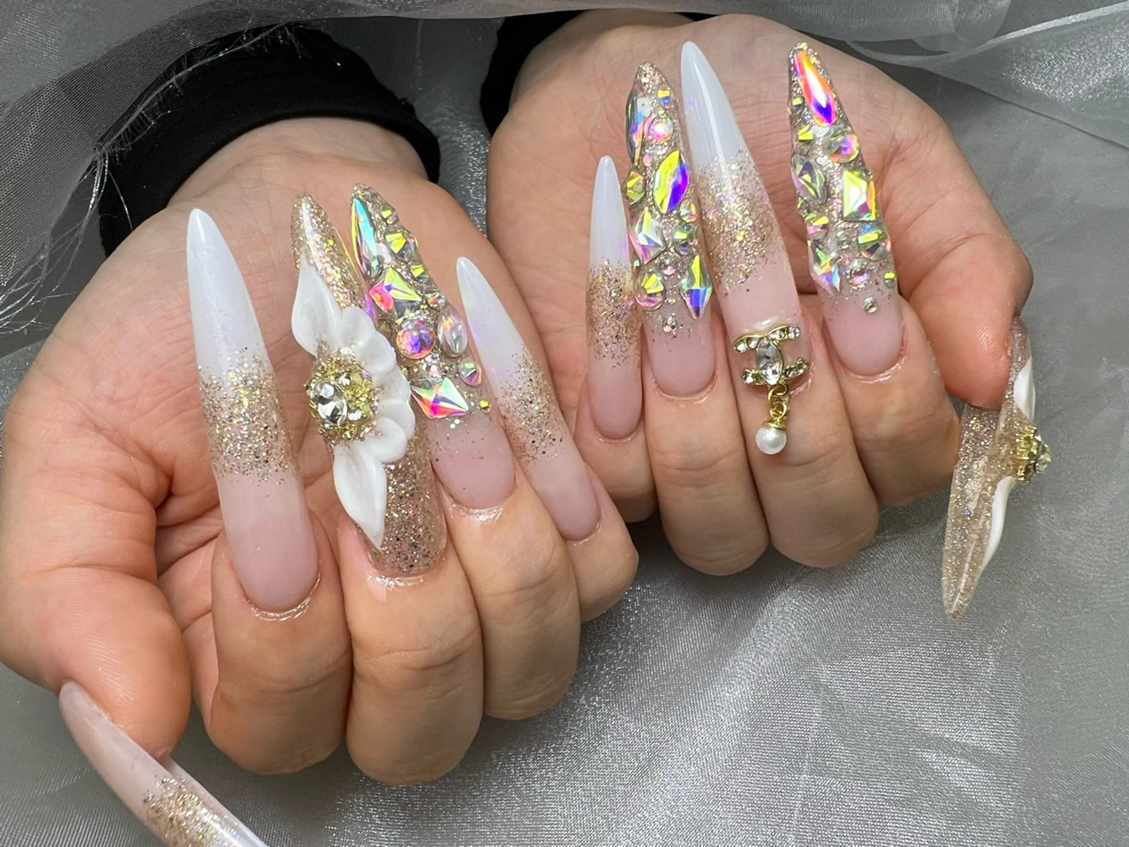 ネイル ハンドネイル Mana‪ ‪·͜· ❤︎‬のネイルデザイン