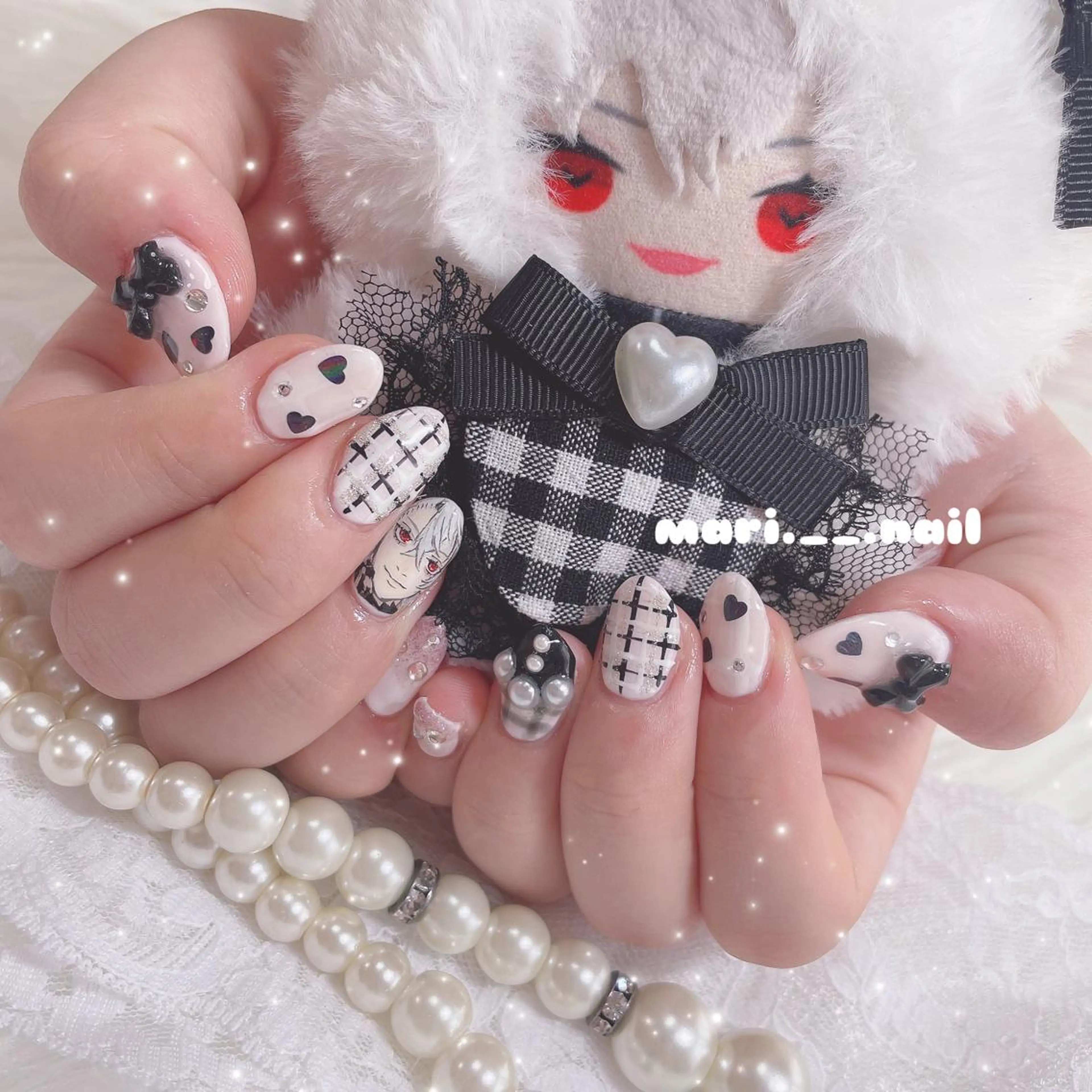 ネイル 🎀 Mayu 🎀痛ネイルのネイルデザイン