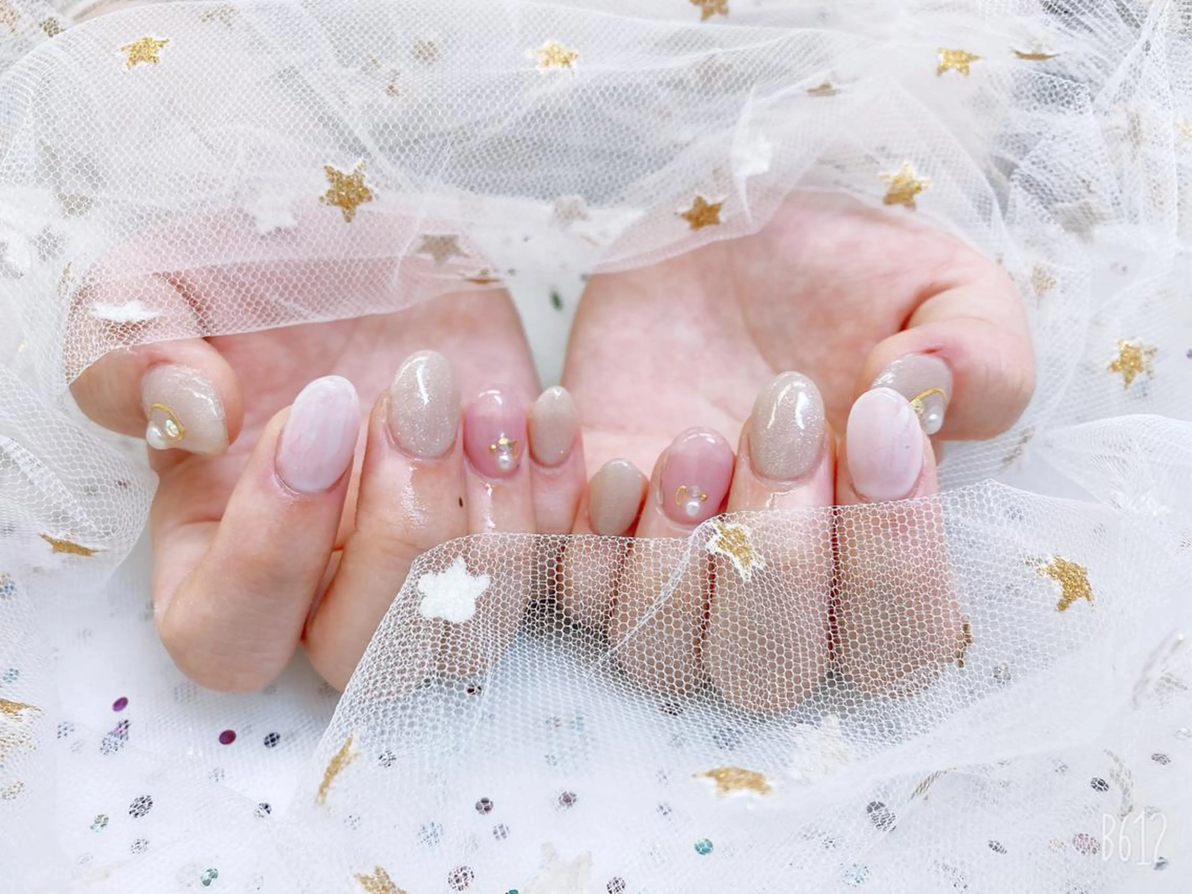 ネイル 🦋ネイルサロン ブラン🌈ゆりのネイルデザイン