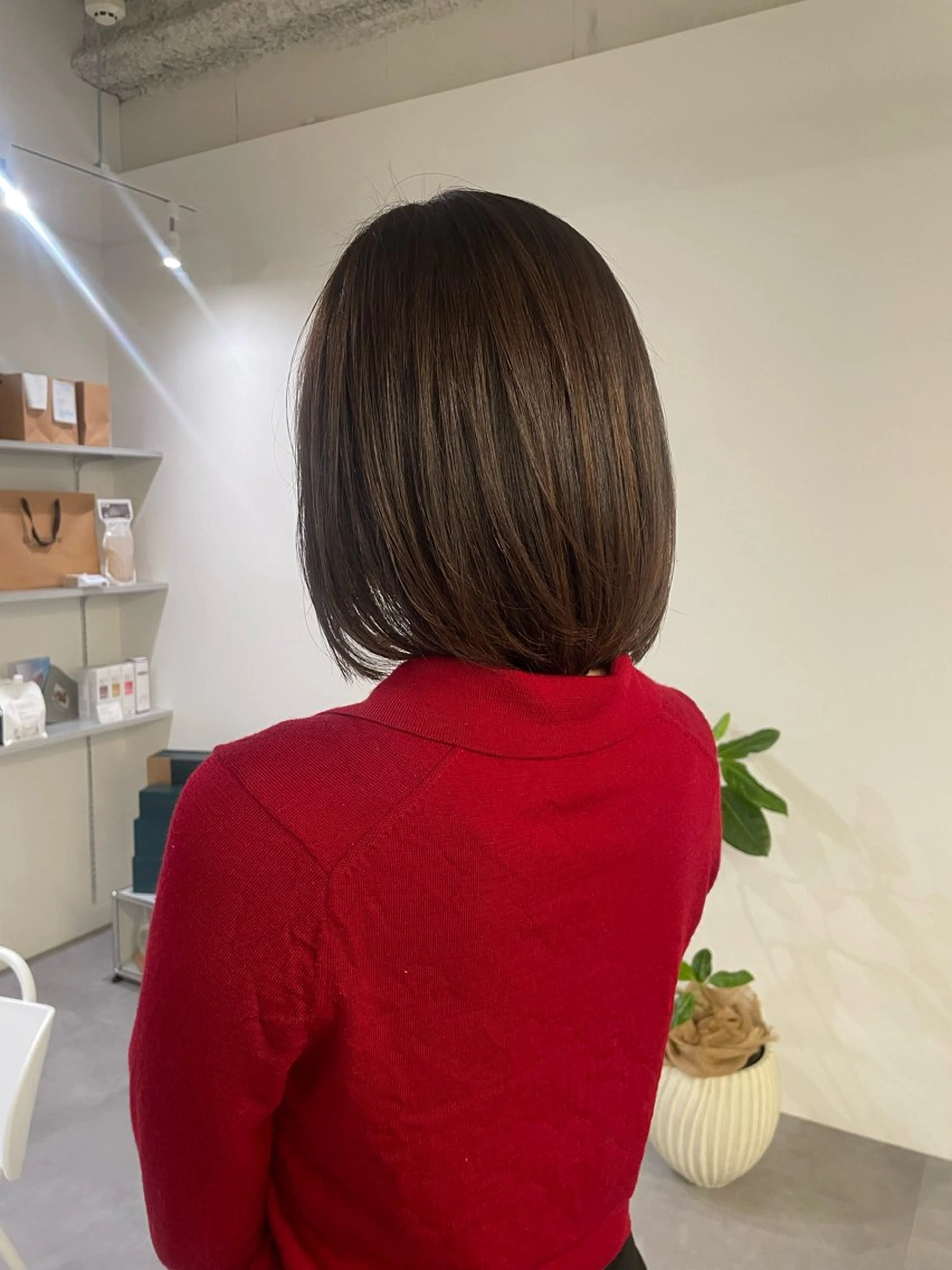 カラー ブラウンカラー カラーモデル募集/ 森本明花のヘアスタイル