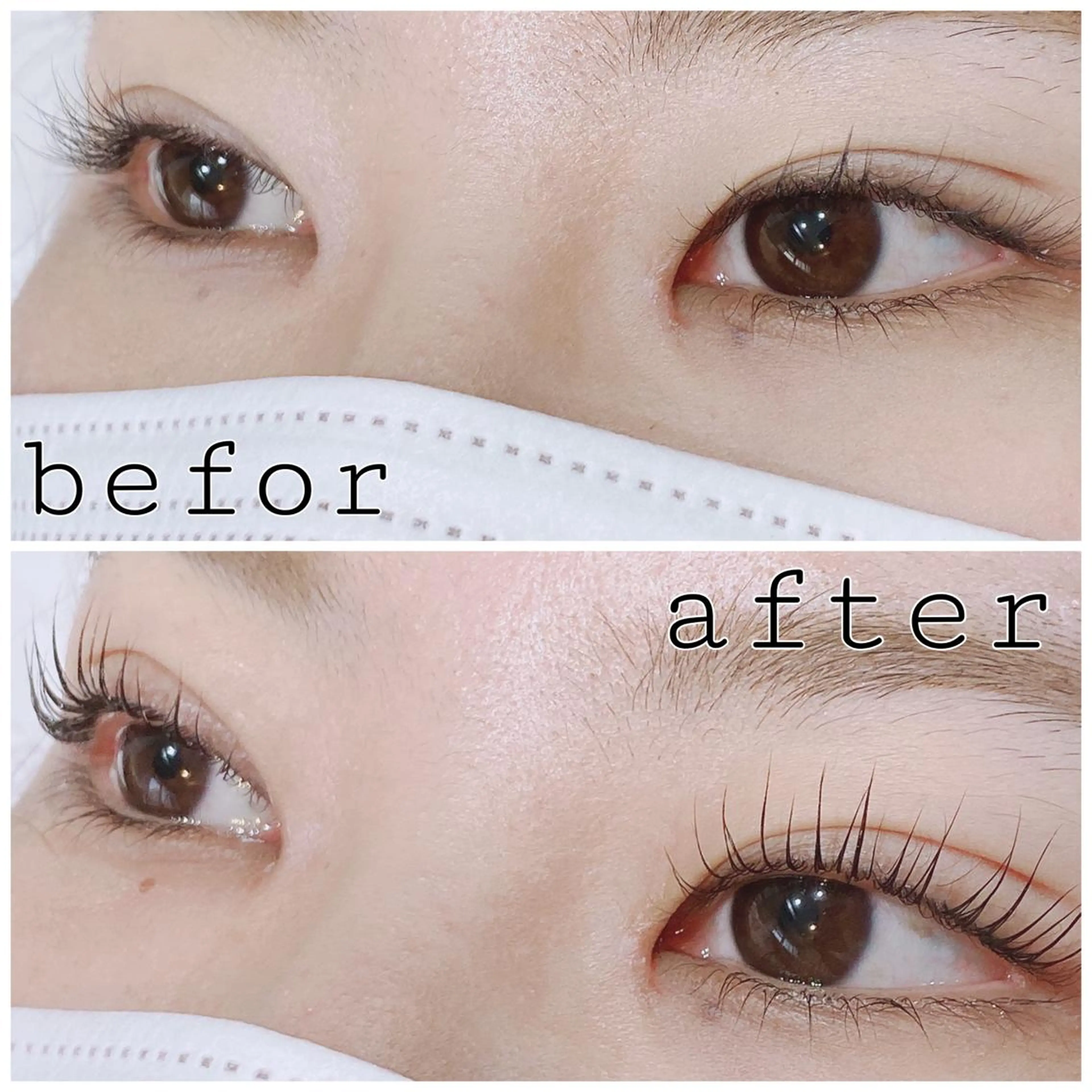 マツエク・マツパ Natural Vi Vi 梅田茶屋町店のマツエク・マツパデザイン