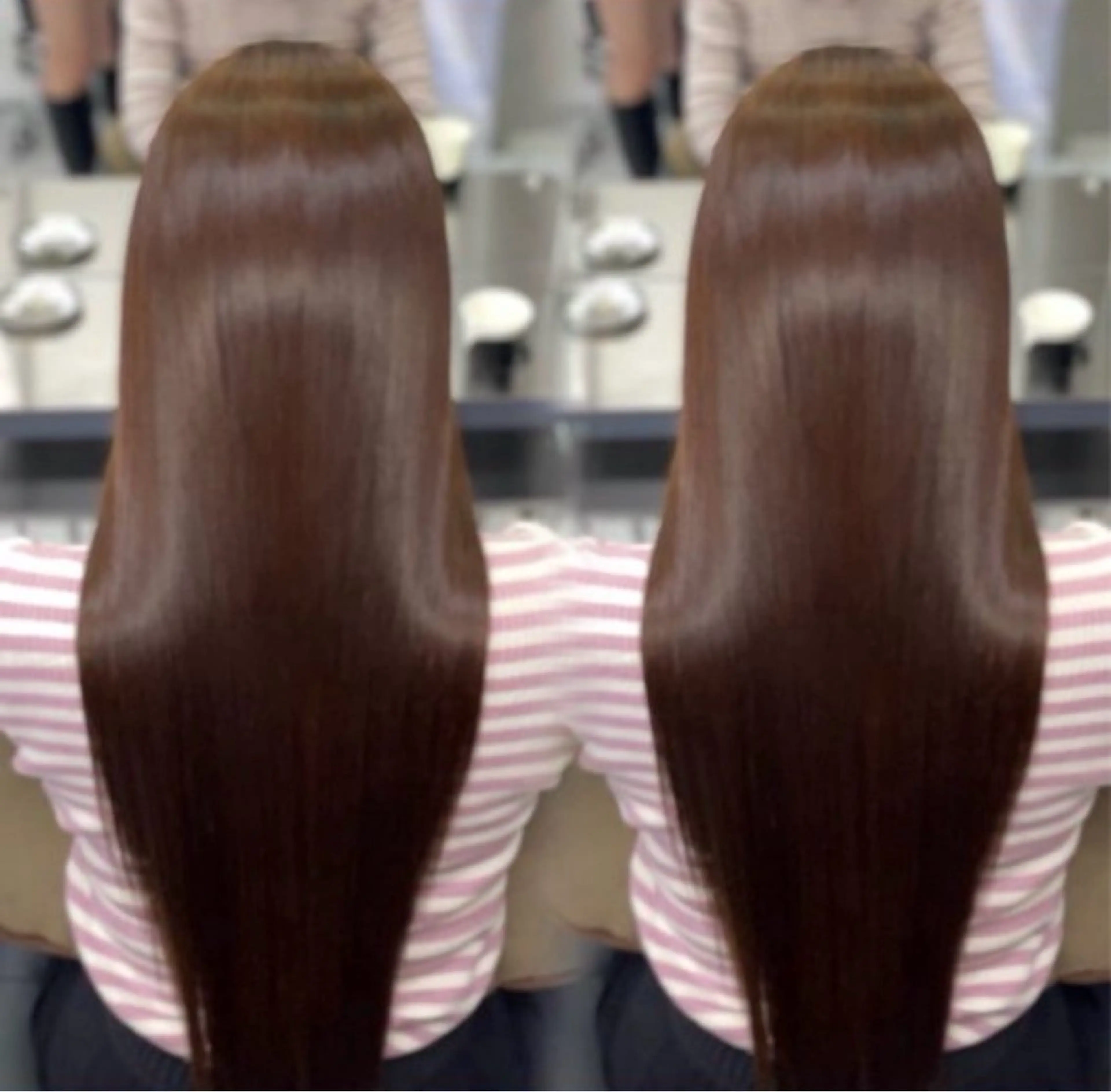 ロング 縮毛矯正 トリートメント RAF TOKYO 2nd 今泉店所属・RAF KAEDEのヘアスタイル