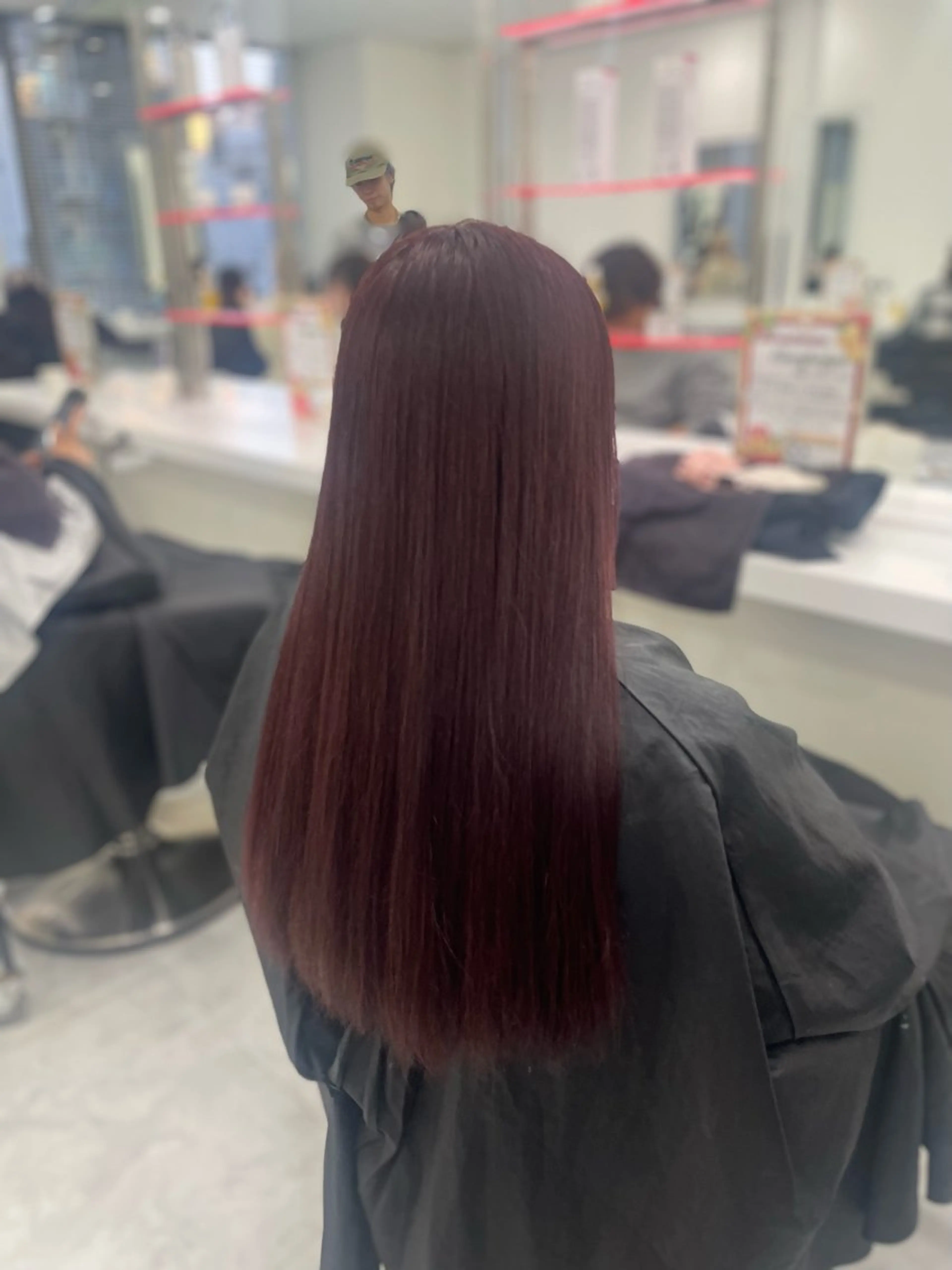 ロング ケアカラー ロング トリートメント 💗秋冬トレンドヘア Natsumi 💗のヘアスタイル