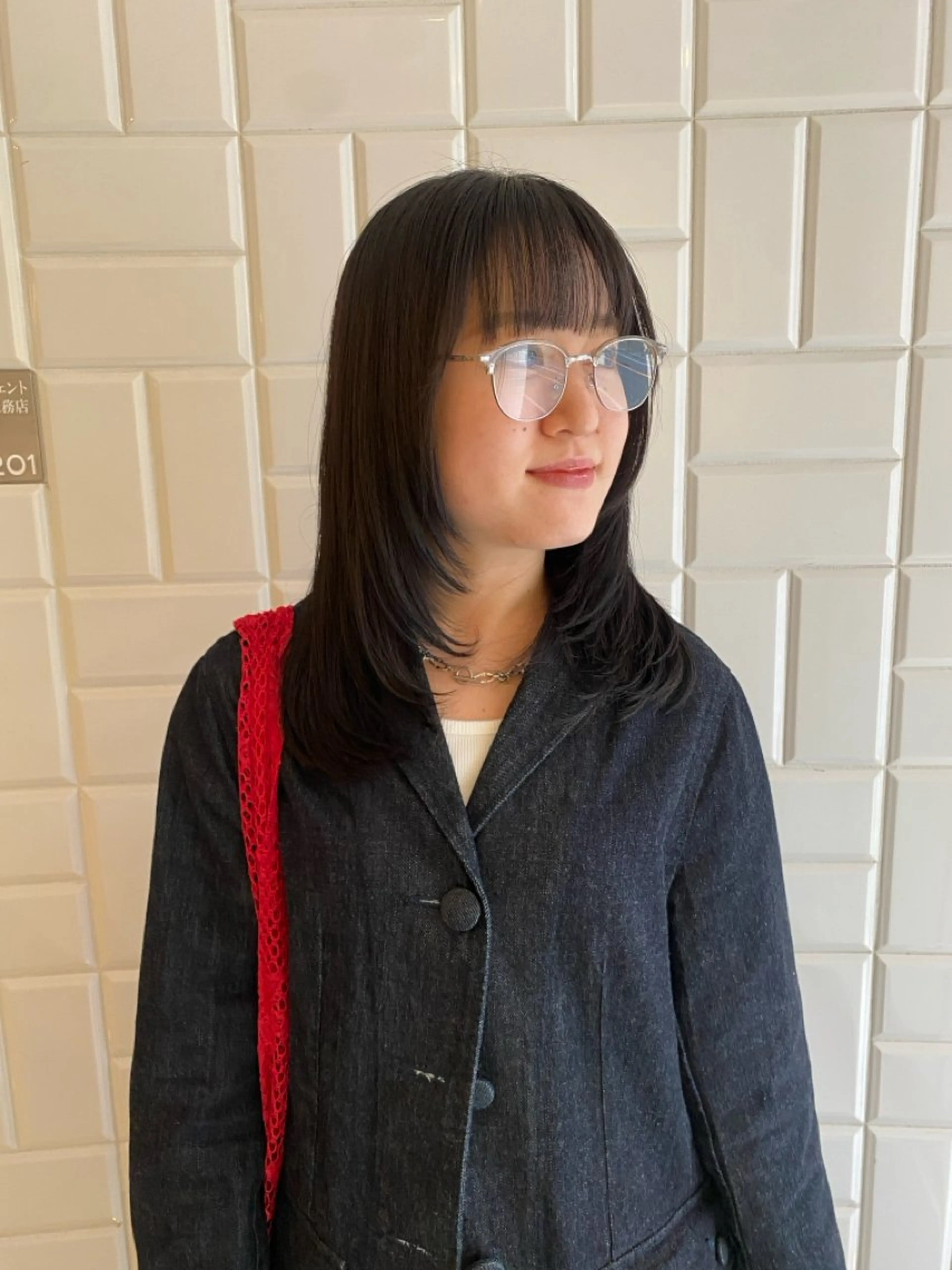 🤍平日限定🤍カット+透明感カラー+ハホニコトリートメント¥8980の写真