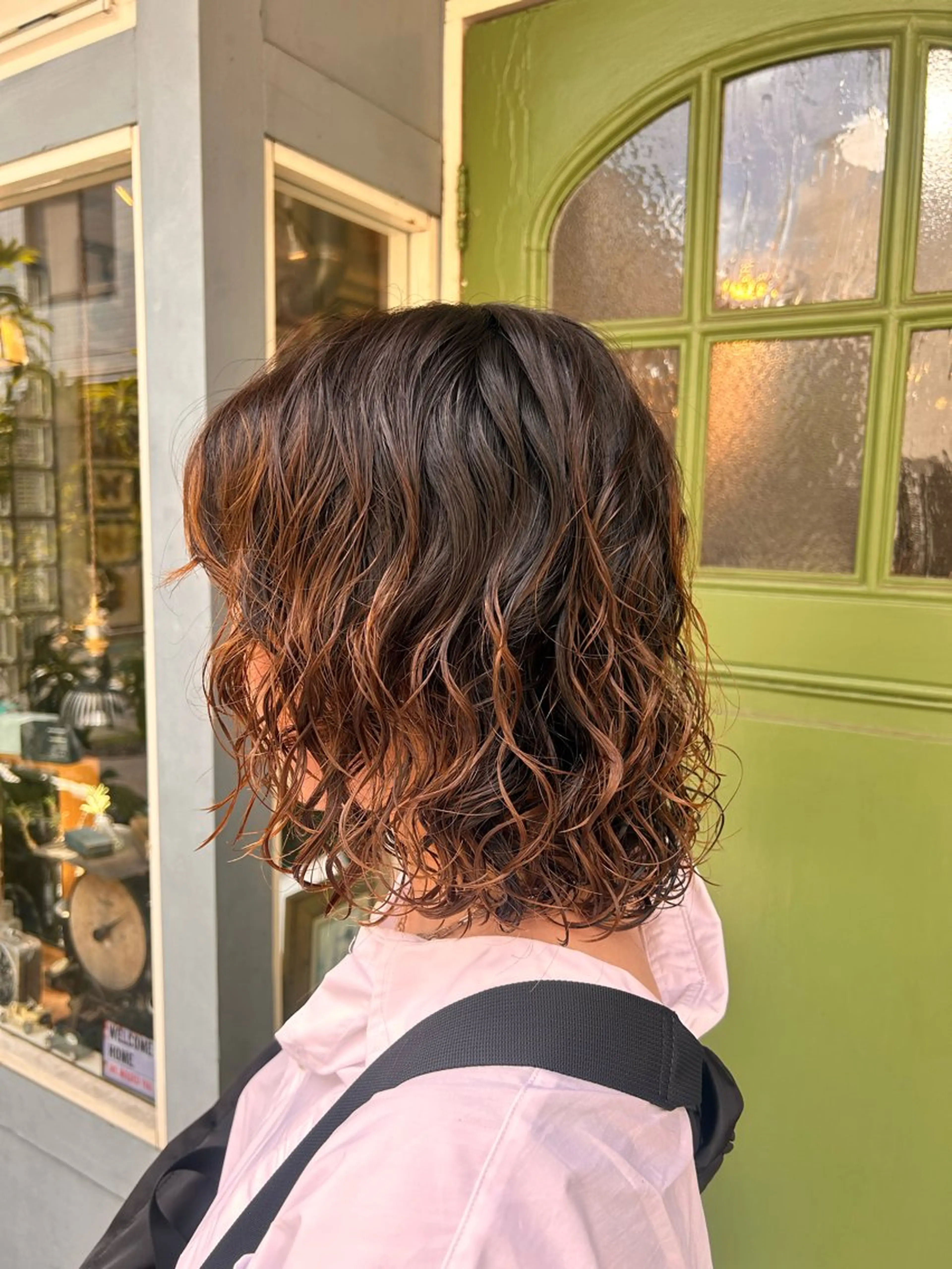 ショート パーマ レイヤーカット カット パーマ トリートメント 清水千優/パーマ/透 明感カラー/メンズのヘアスタイル