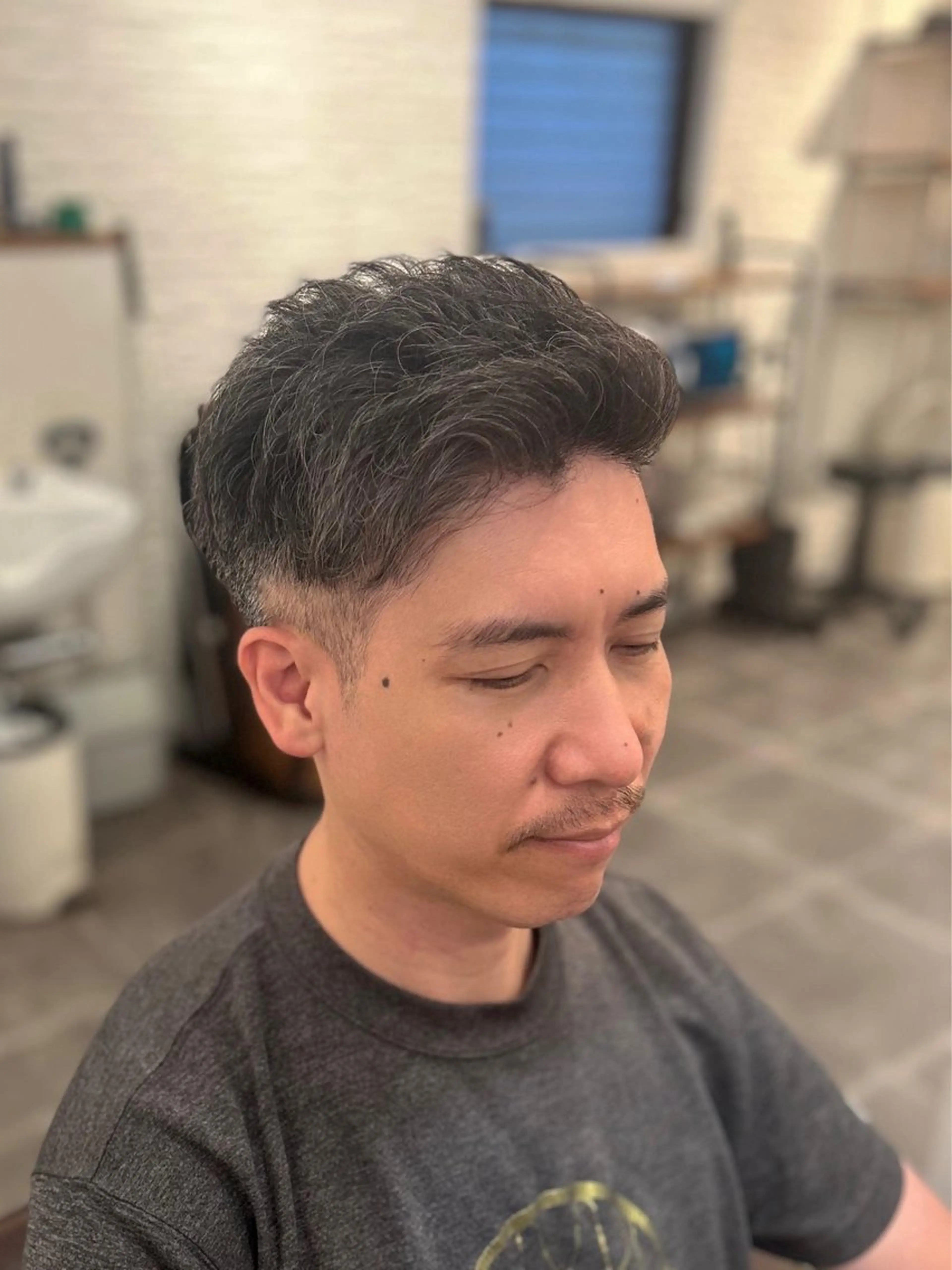 ショート くせ毛 ショートヘア カット JAM share salon 町田A-MIX bldg店所属・尭部 佑太のヘアスタイル