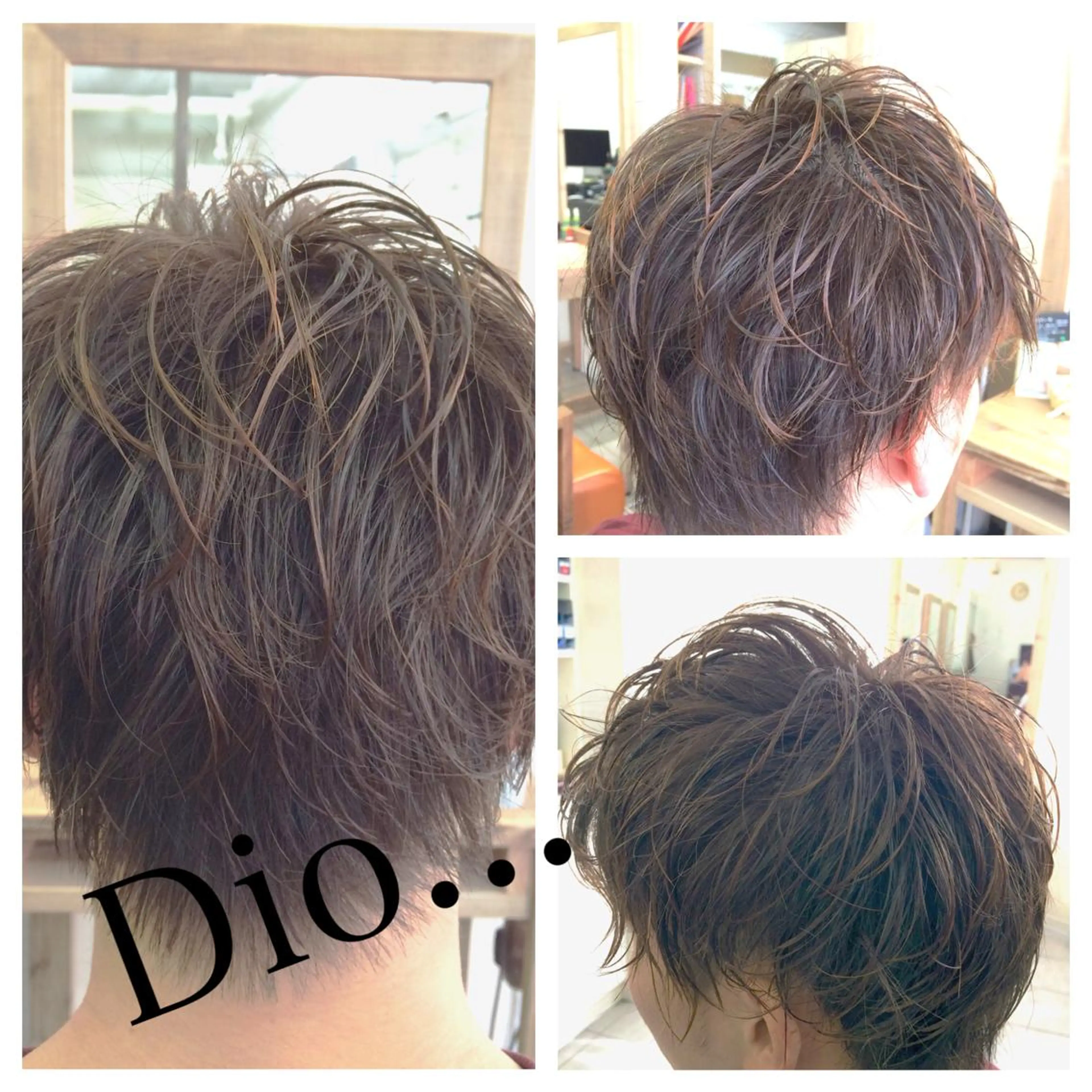 カラー パーマ メンズ メンズパーマ 森下 友　Dio...池袋のヘアスタイル