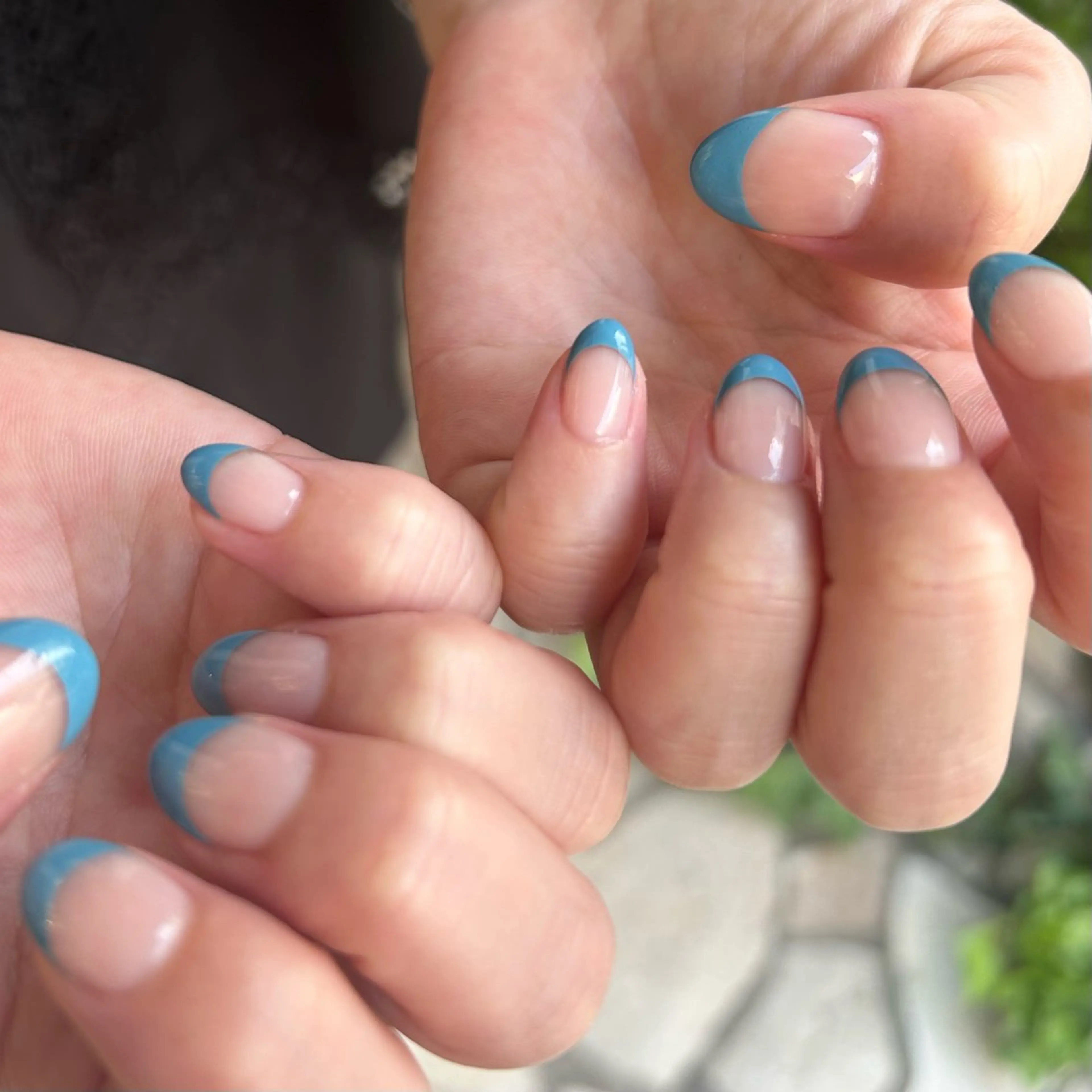 ネイル フレンチネイル 野口 姫和のネイルデザイン