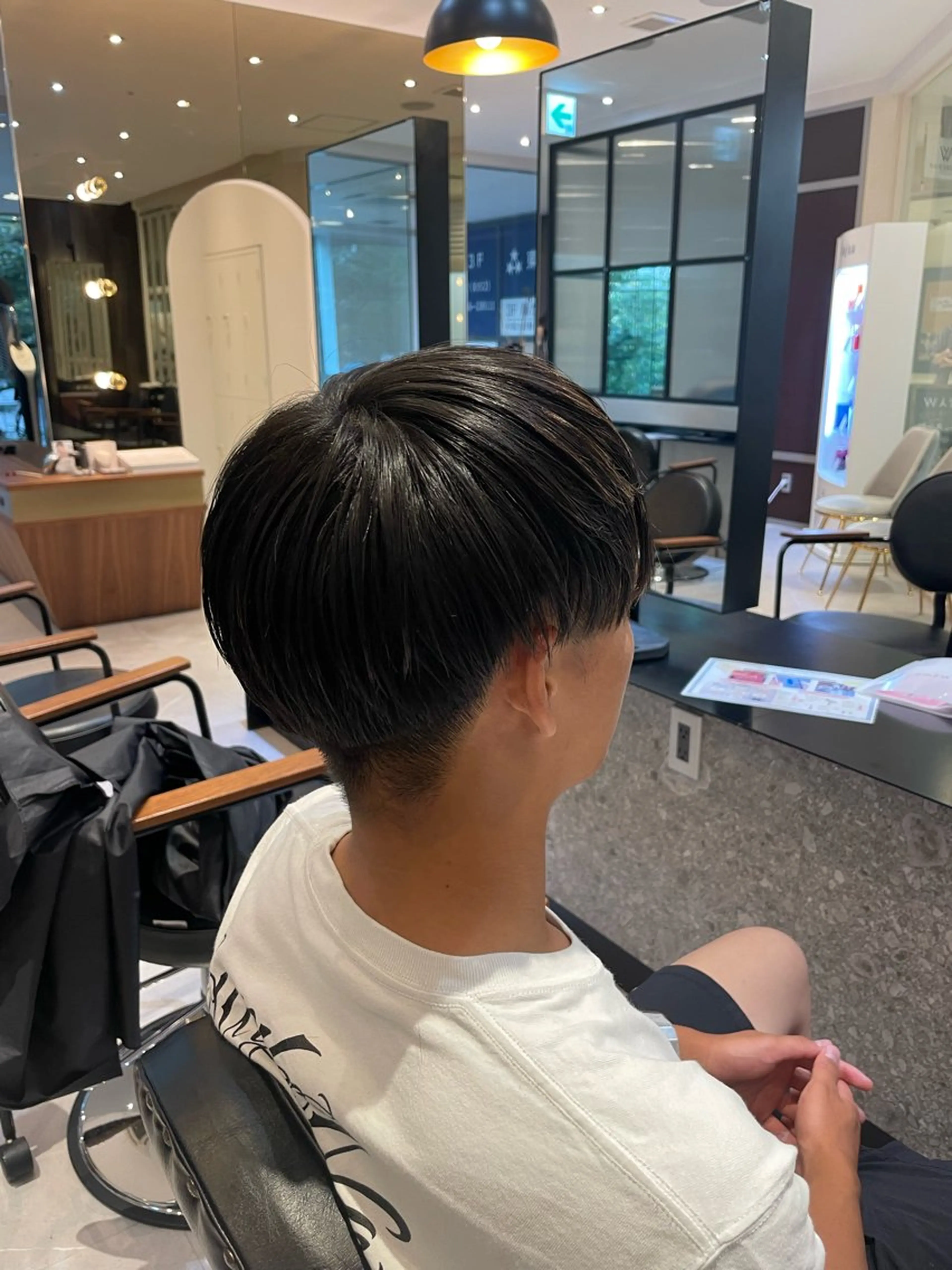 メンズ マッシュ 透明感カラー🫧/ 髪質お悩み改善/みゆのヘアスタイル