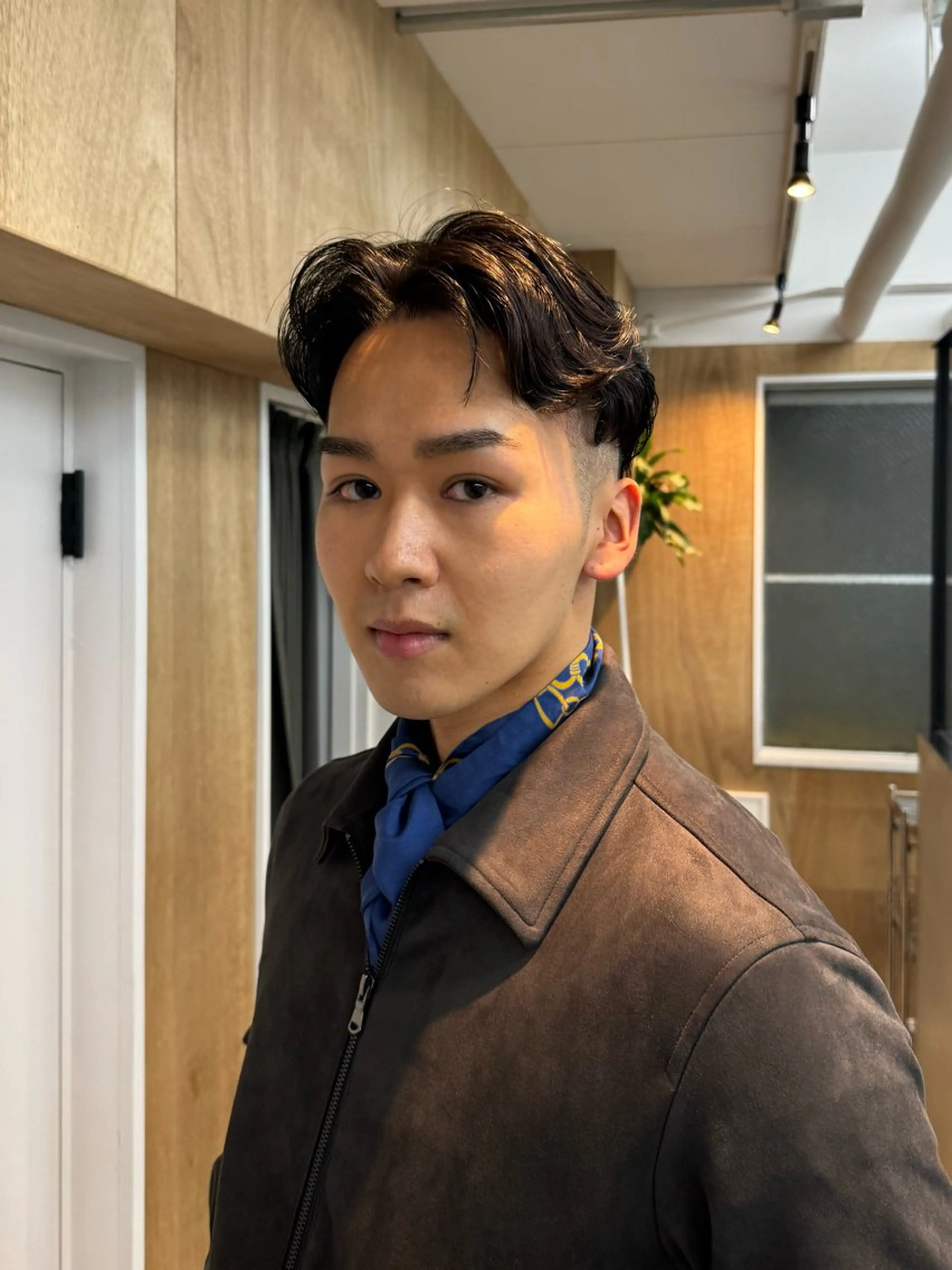 ショート パーマ メンズ カット パーマ INORI /フェイスレイヤーのヘアスタイル