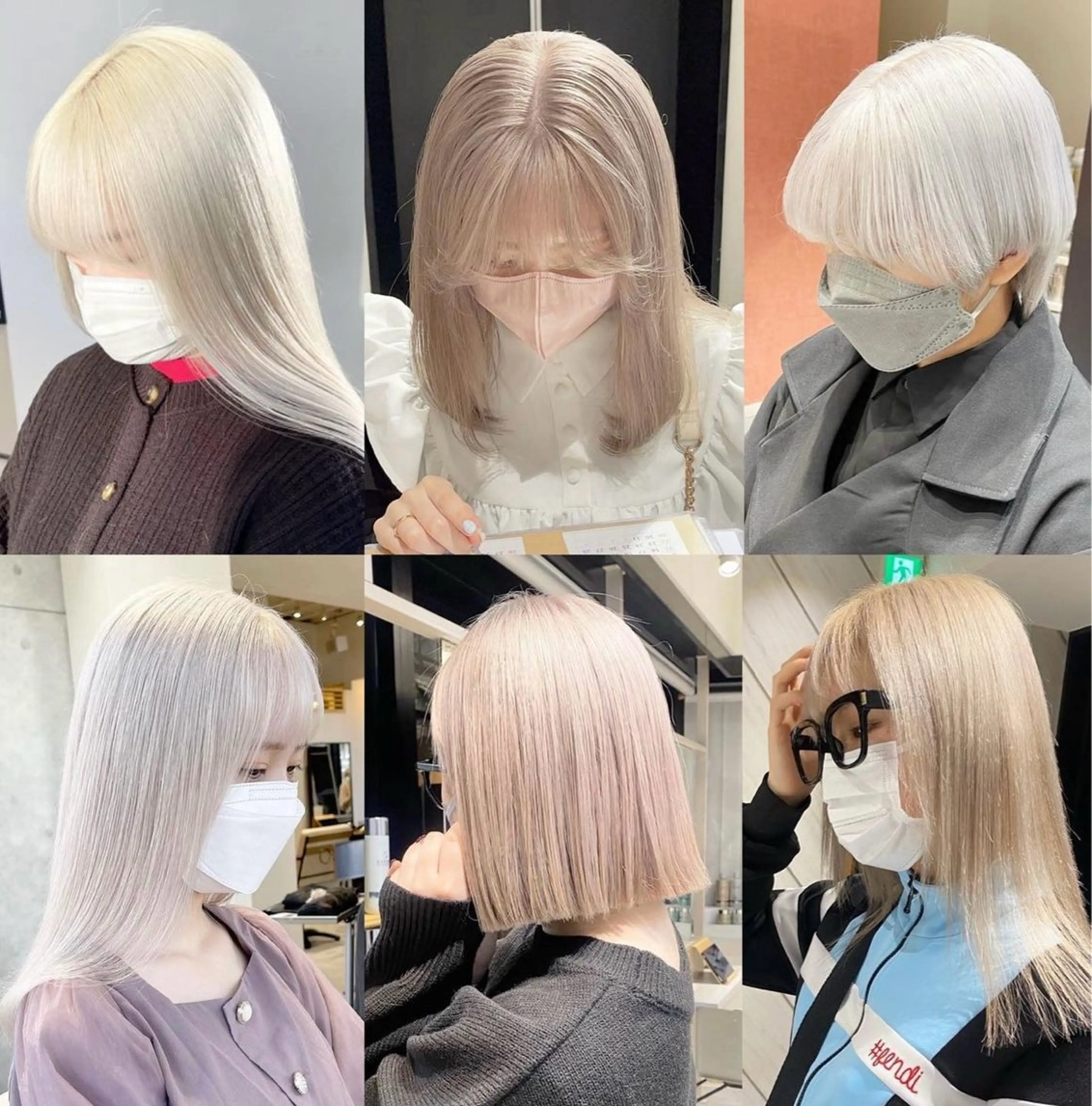 ショート カラー ヘアカラー Hair & make Lamp所属・梅田のブリーチ特化 美容師KAI🥰のヘアスタイル